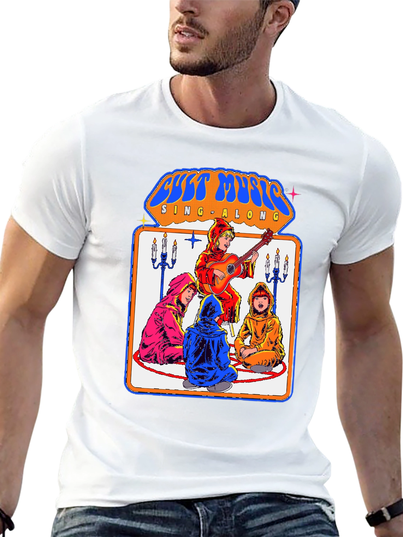 Black Cult Music Sing-Along Graphic Tee view 13