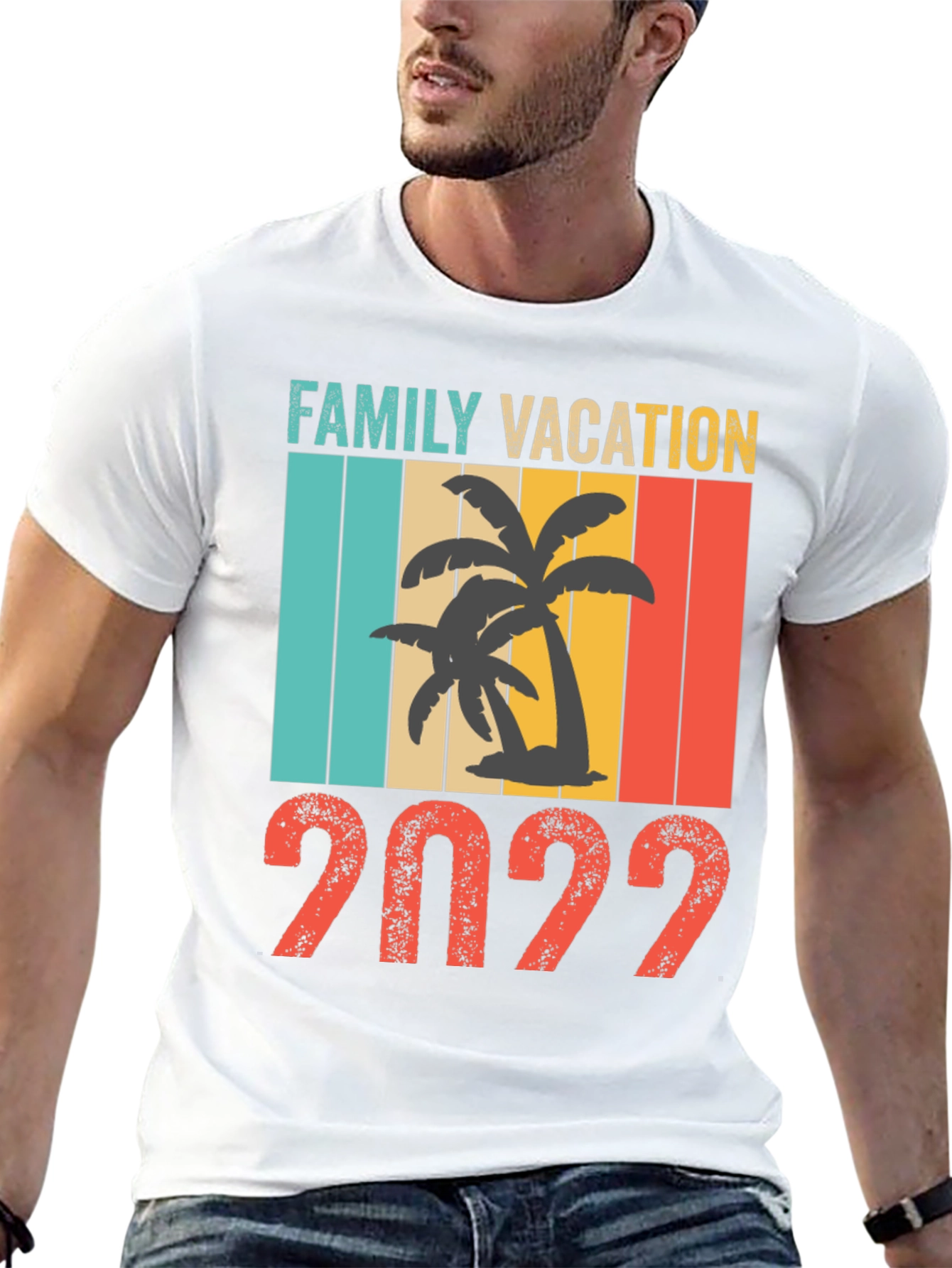 Black Family Vacation 2022 T-Shirt view 13
