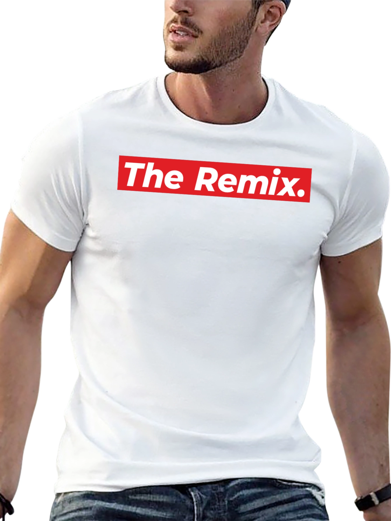 Black The Remix Graphic Tee - Streetwear Fashion view 13