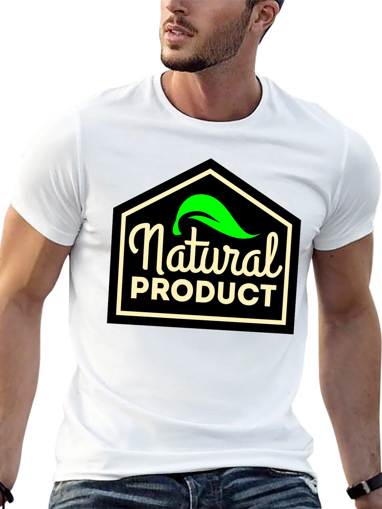 Black Natural Product T-Shirt - Eco Friendly Style view 13