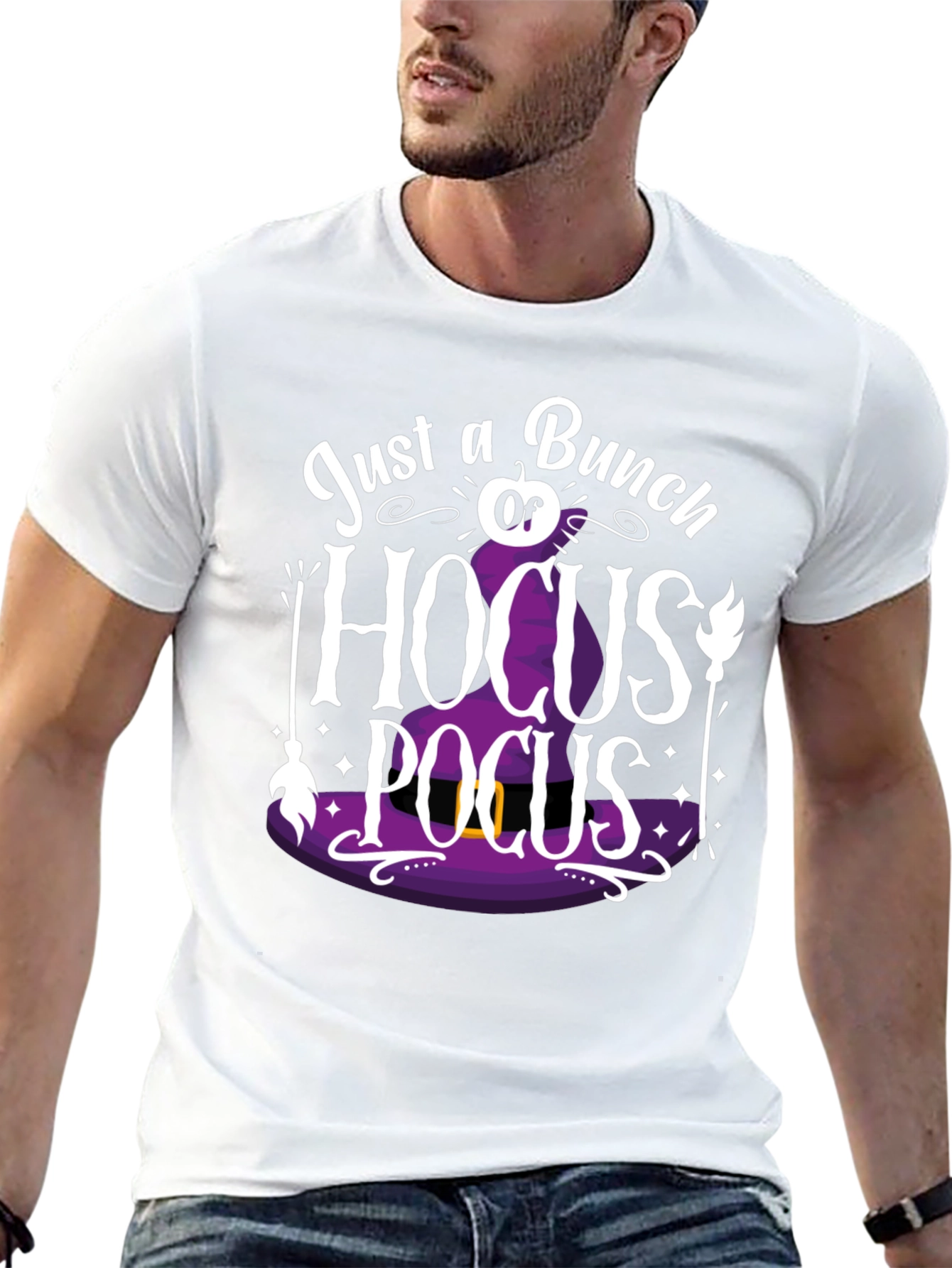 Black Hocus Pocus Halloween Graphic Tee view 13