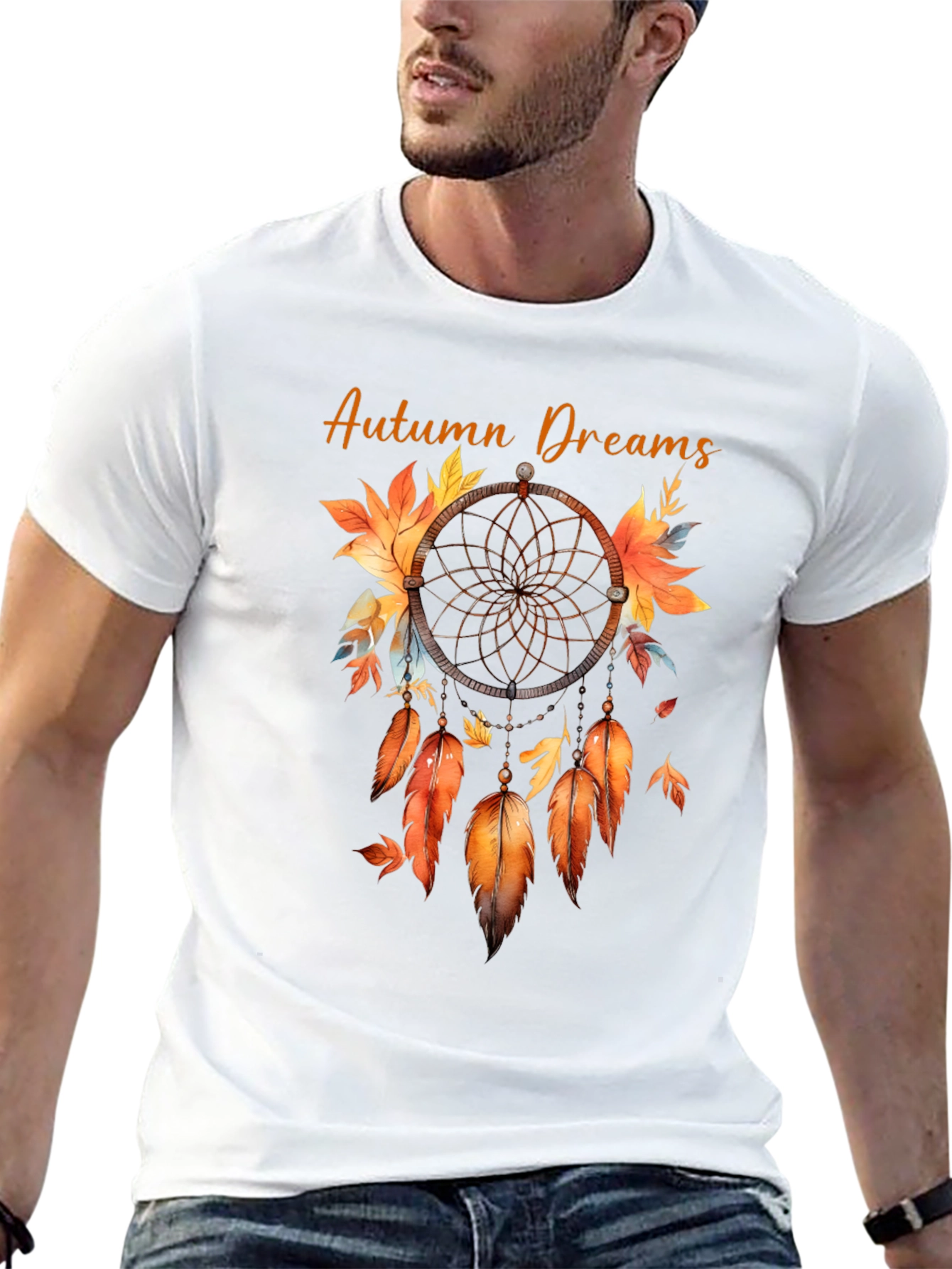 Black Autumn Dreams Dreamcatcher T-Shirt view 13