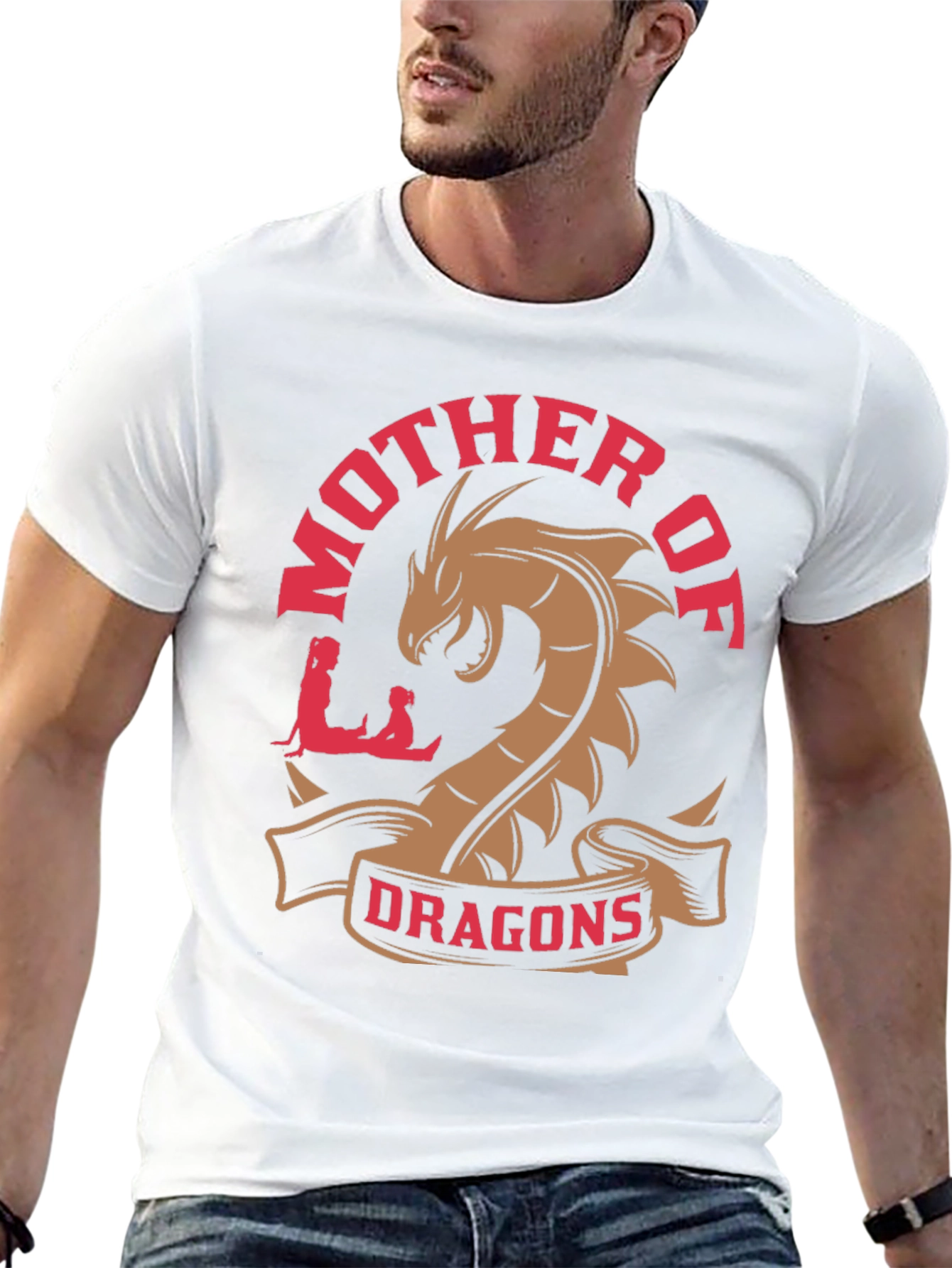 Black Mother of Dragons Graphic Tee view 13