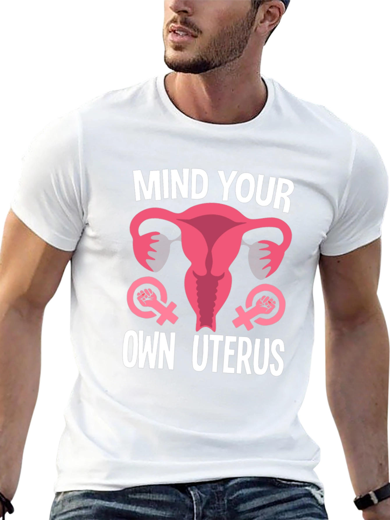 Mind Your Own Uterus Graphic Tee - 13