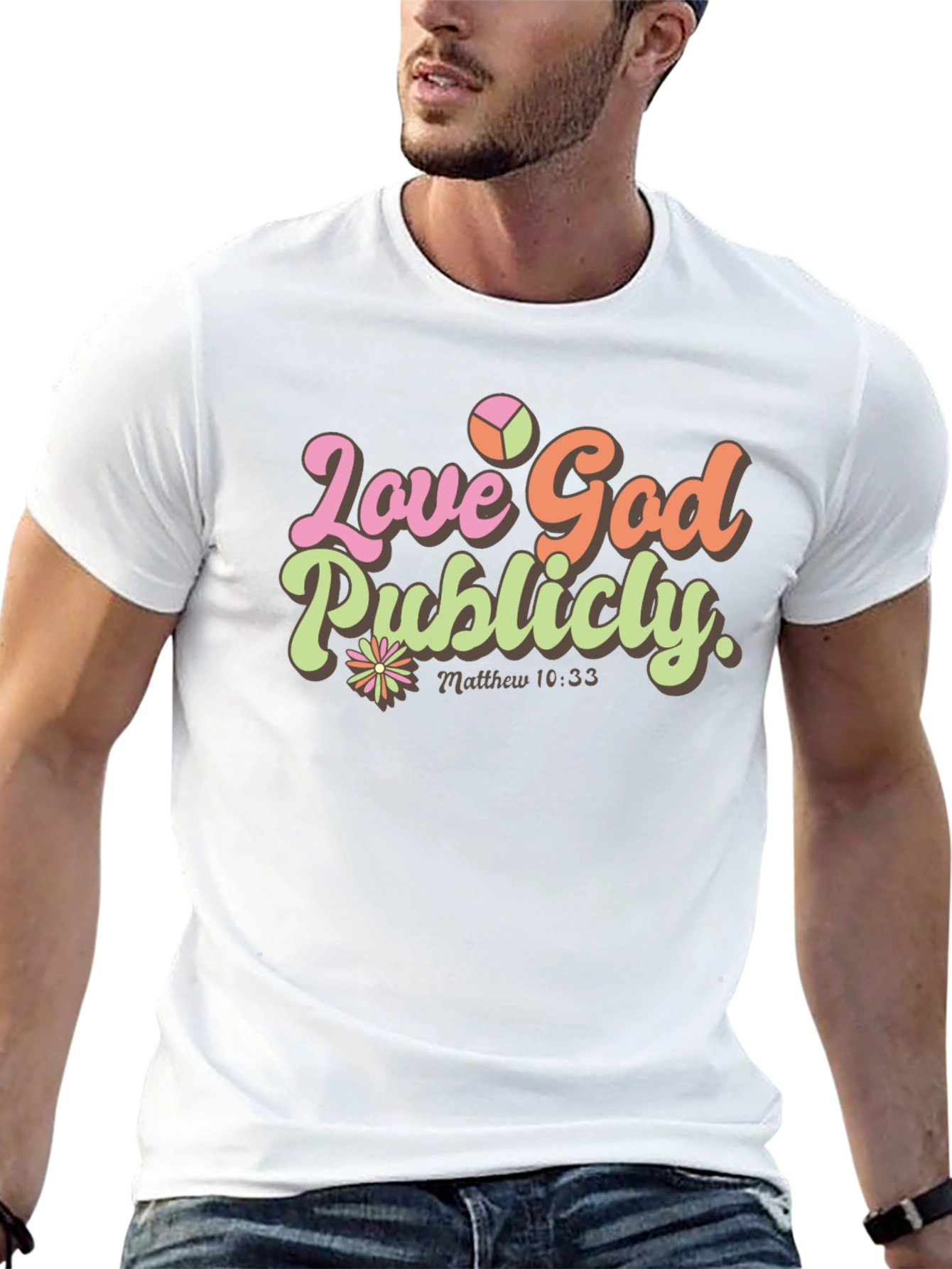 Black Love God Publicly Tee view 13