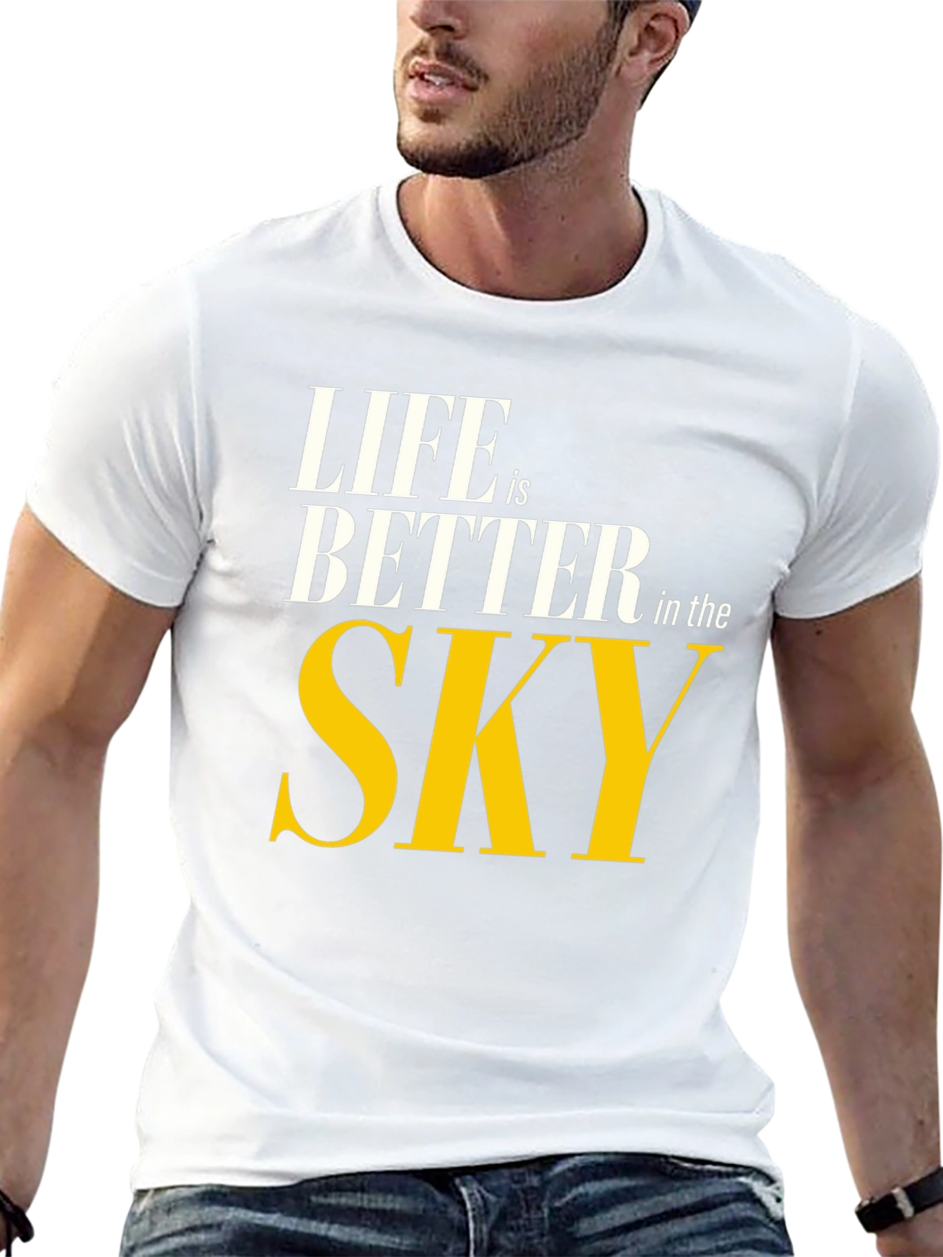 Black Life is Better in the Sky T-Shirt view 13