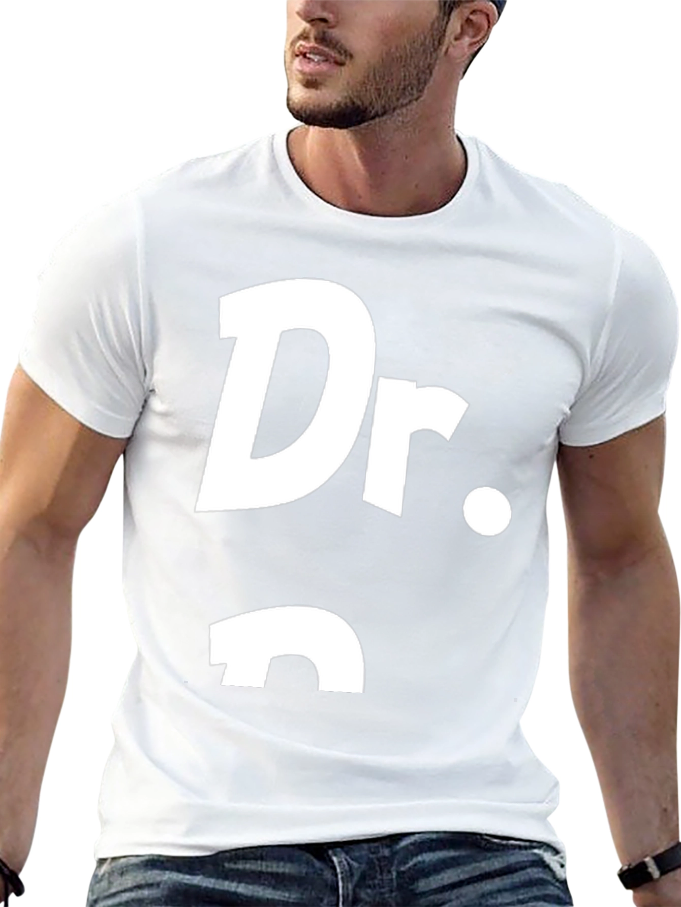 Black Dr. Who Parody T-Shirt - Geek Chic Tee view 13
