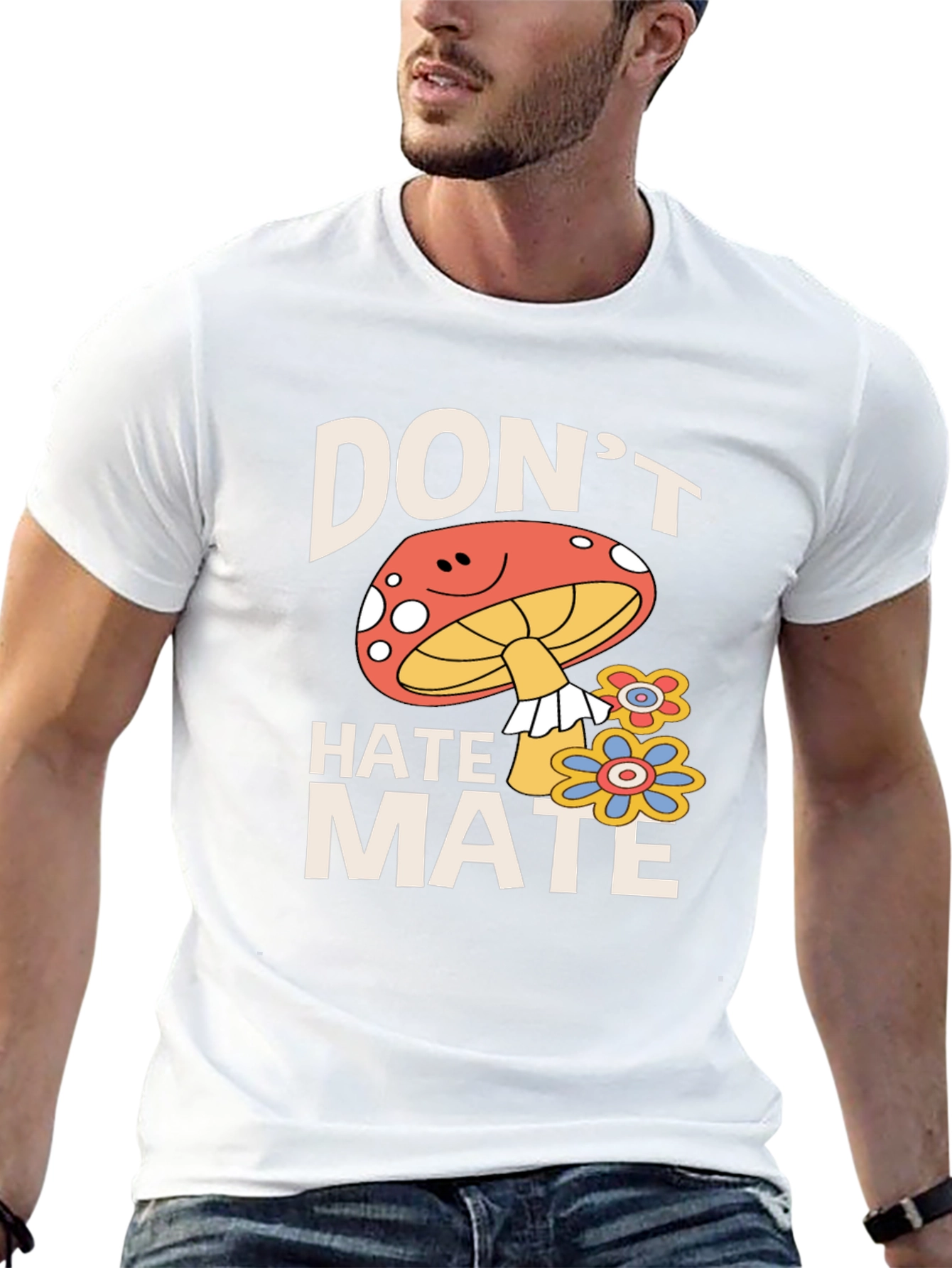 Black Don't Hate Mate Graphic Tee view 13
