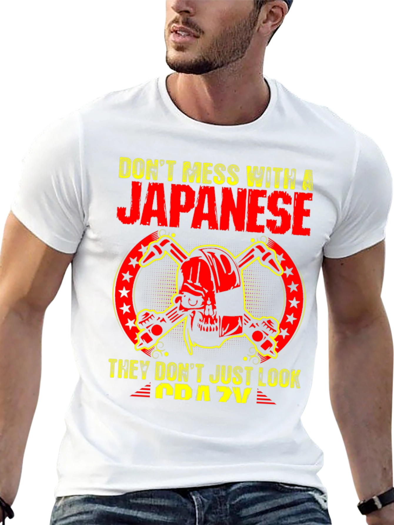 Black Don't Mess With A Japanese T-Shirt view 13