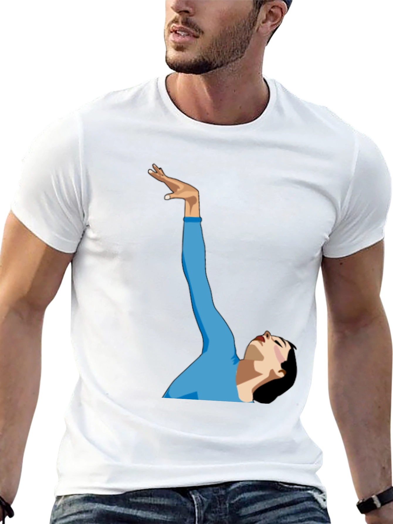 Black Dancer Graphic Tee - Stylish Unisex T-Shirt view 13