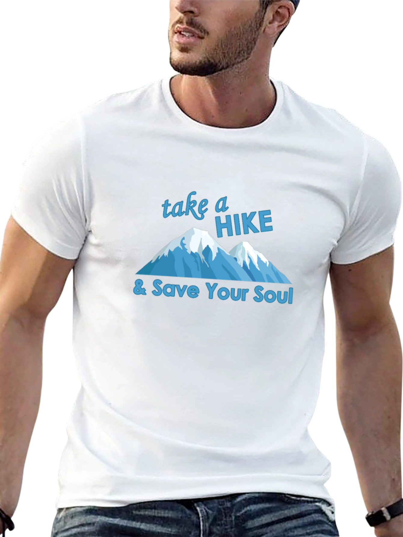 Black Take a Hike T-Shirt - Mountain Adventure Tee view 13