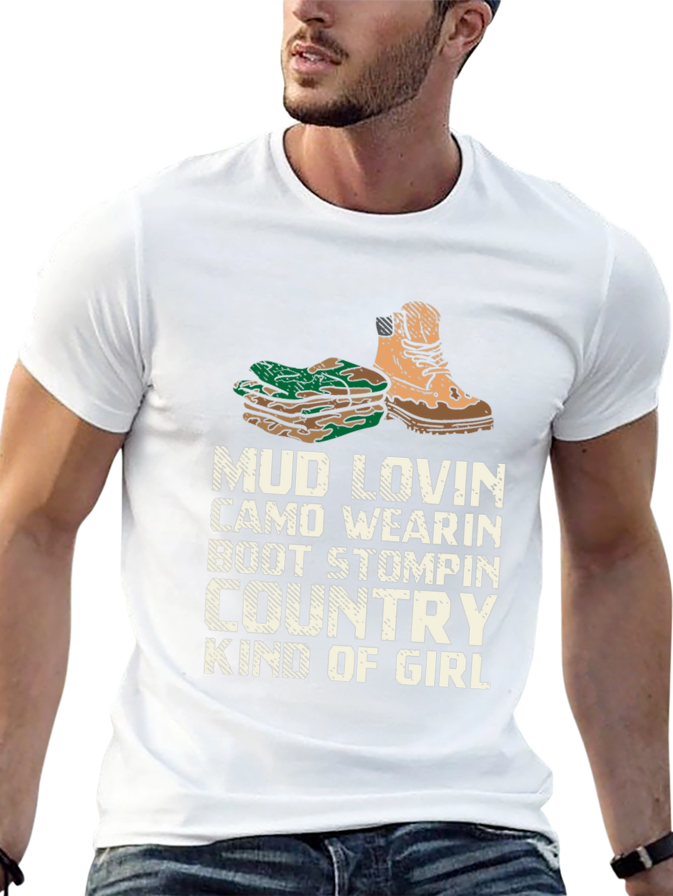 Mud Lovin' Country Girl Graphic T-Shirt - 13