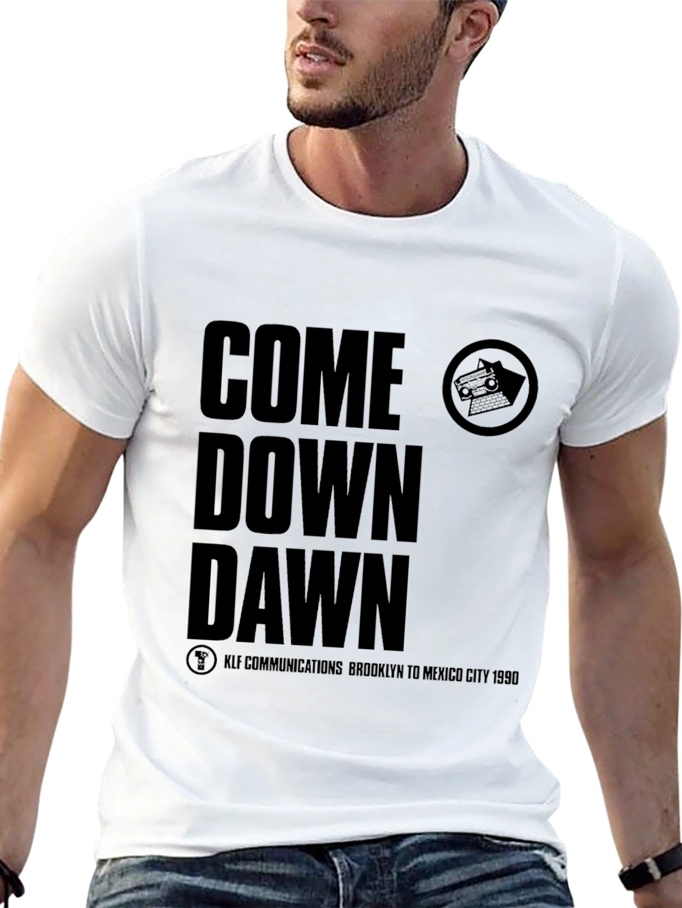 Black Come Down Dawn T-Shirt view 13