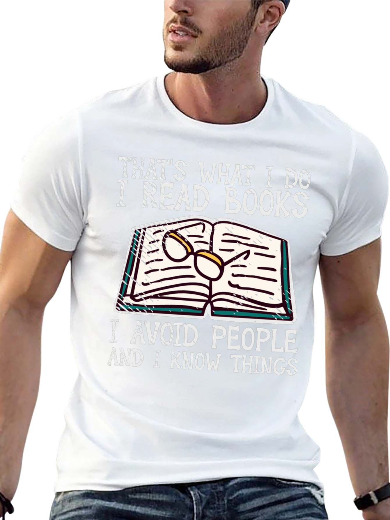 Black I Read Books Graphic Tee view 13