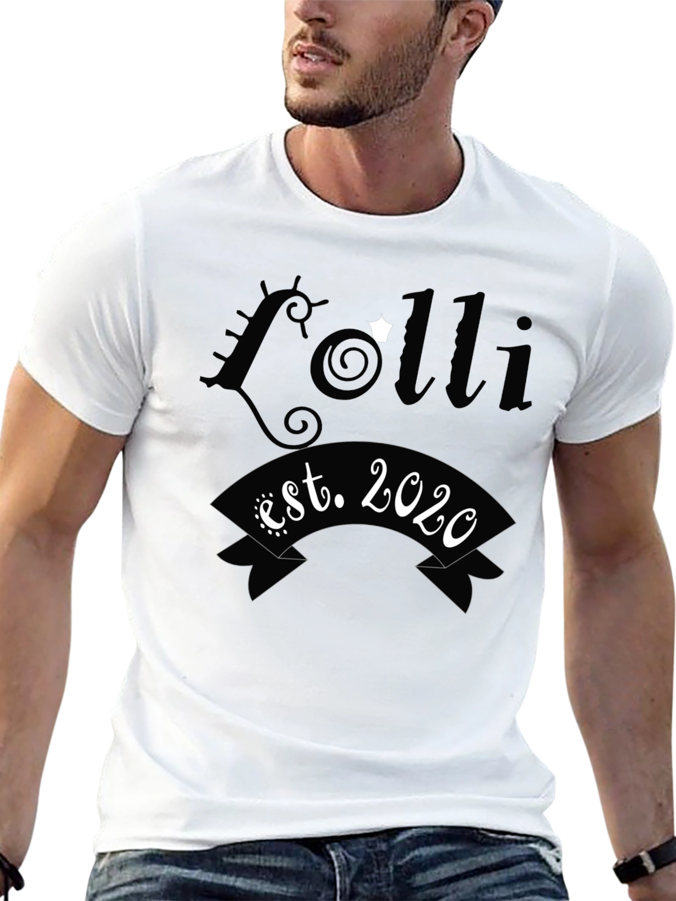 Black Lolli Est. 2020 Black Graphic Tee view 13