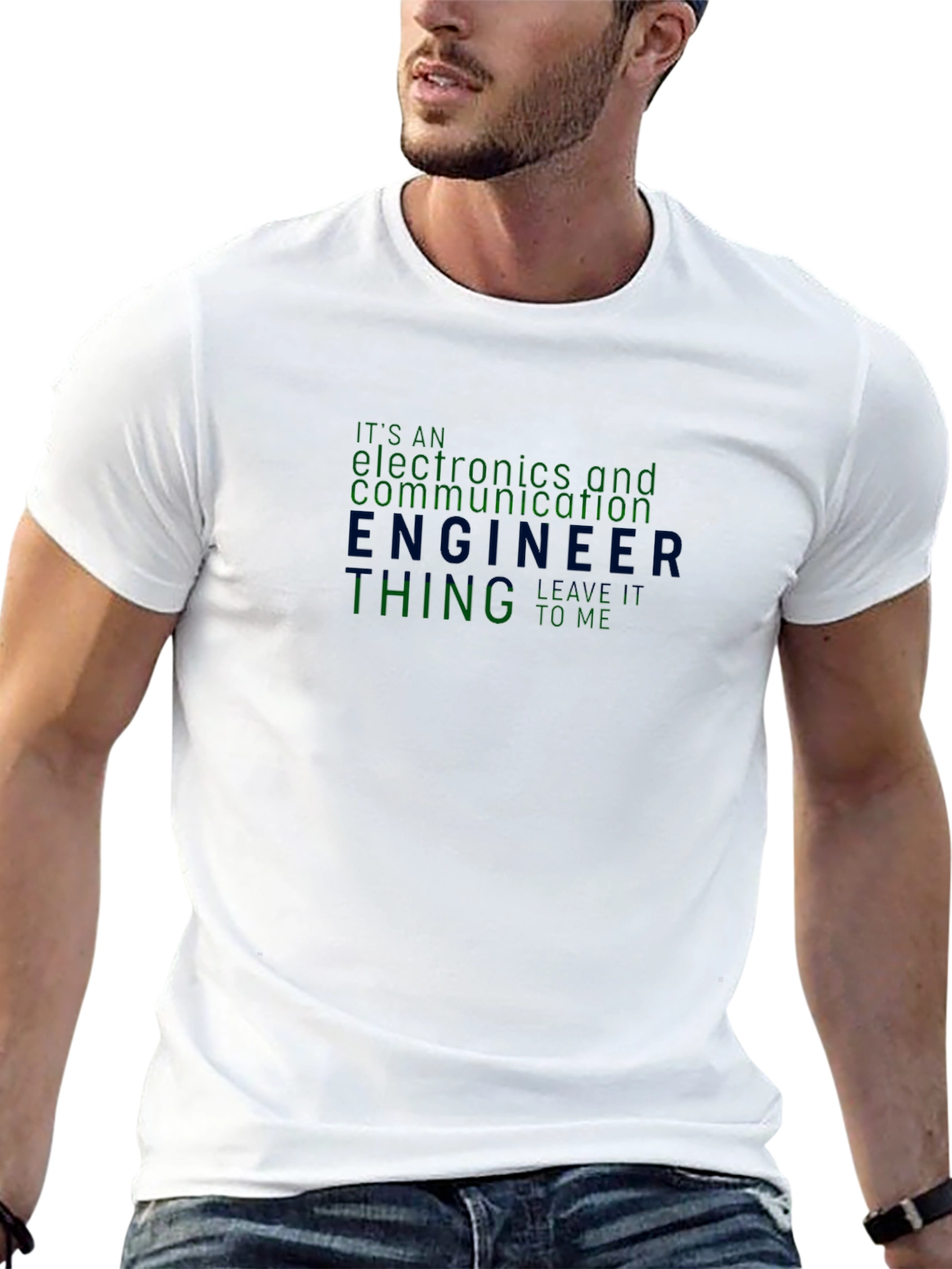 Black Electronics Engineer T-Shirt - Funny Engineering Gift view 13