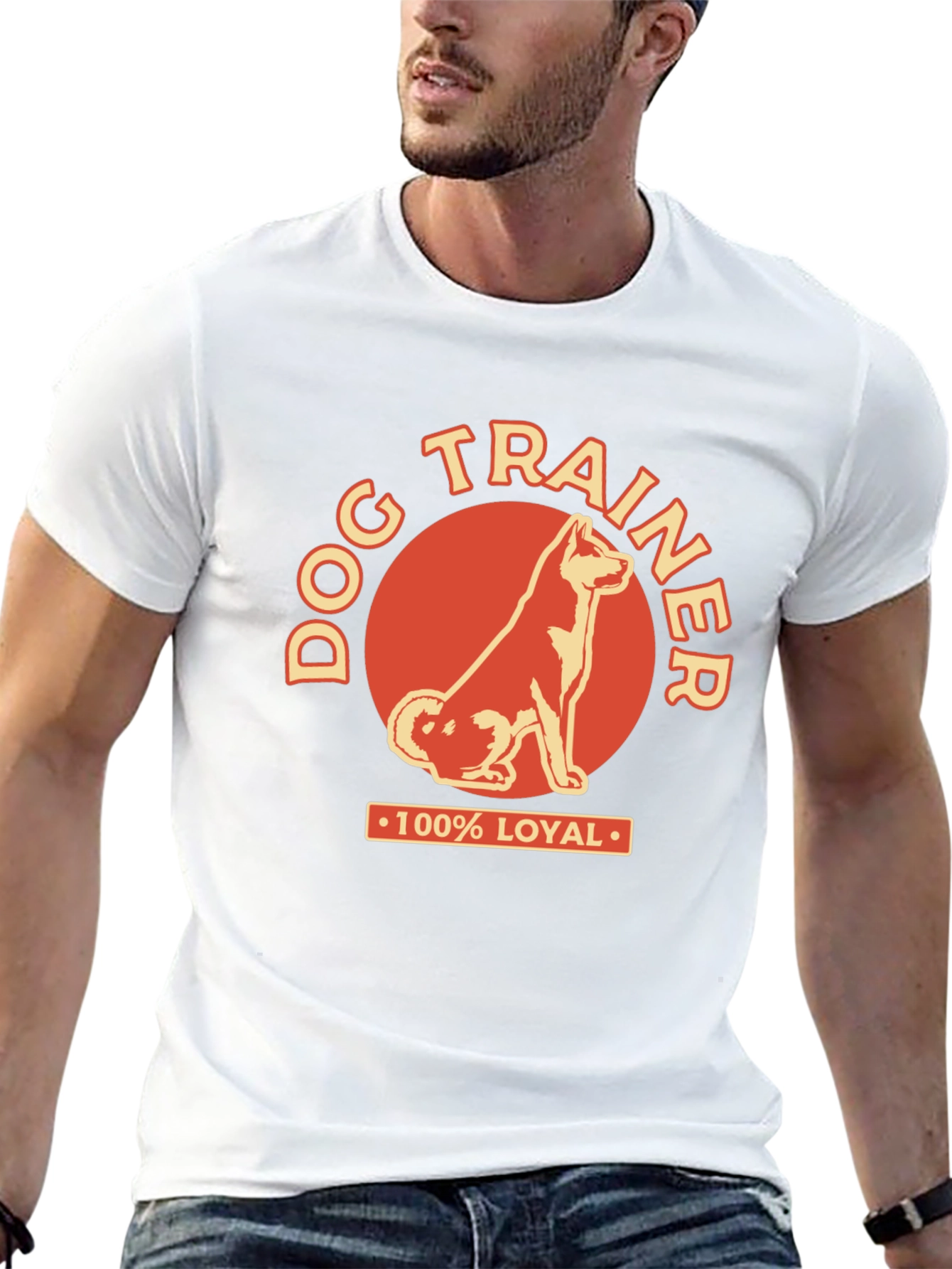 Dog Trainer 100% Loyal Graphic Tee - 13