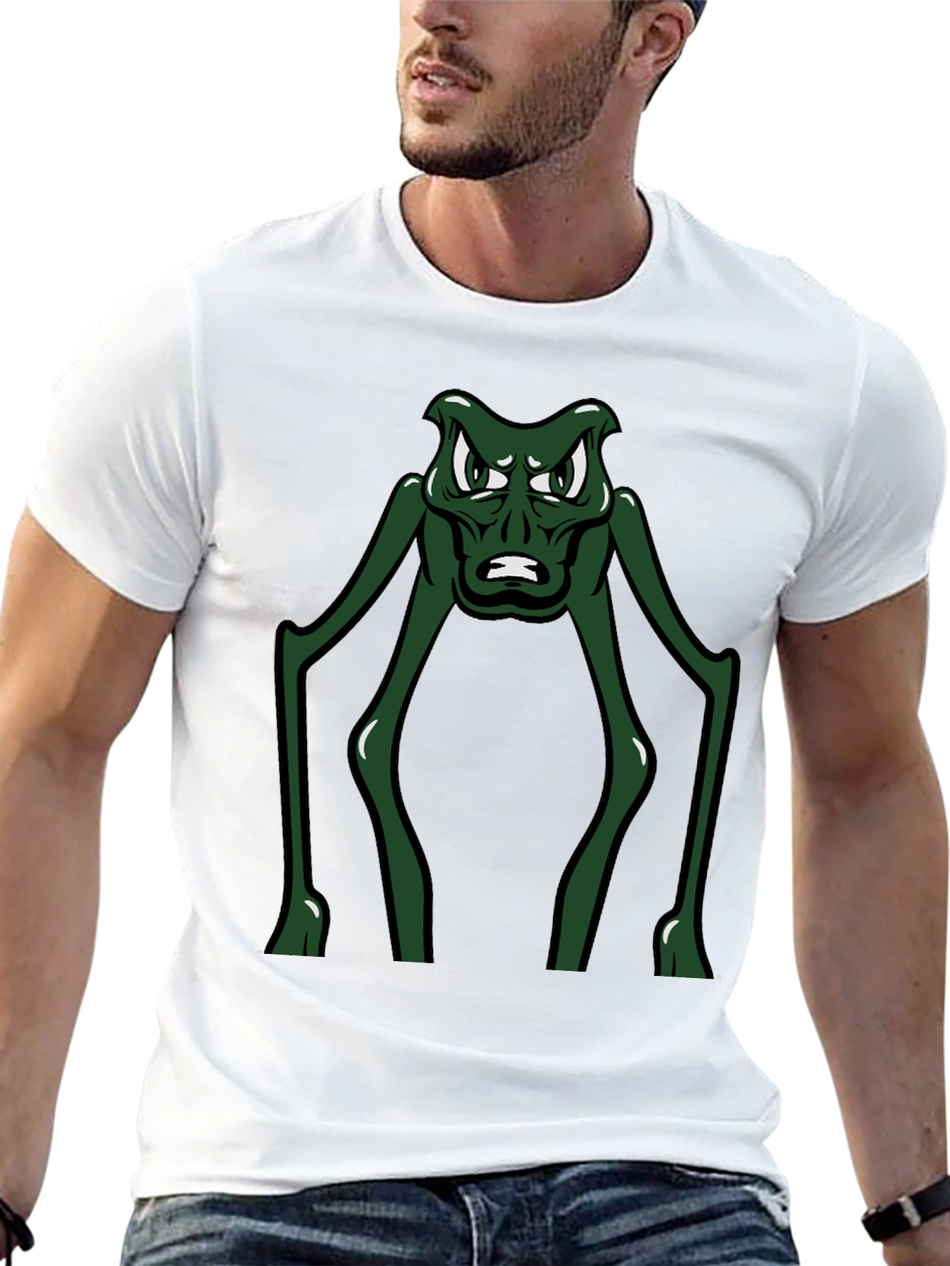 Black Monster Graphic Tee - Black T-Shirt view 13