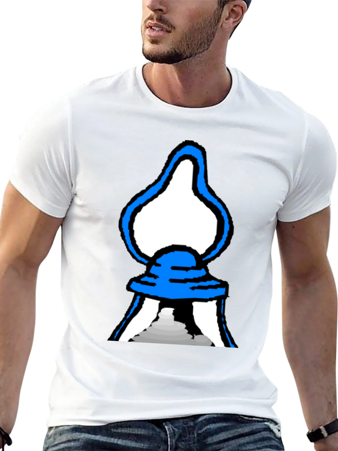 Black Funky Graphic Tee - Lancer Inspired Design view 13