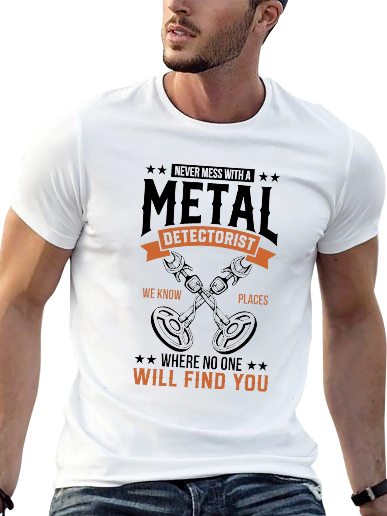 Metal Detectorist T-Shirt - Funny Graphic Tee - 13