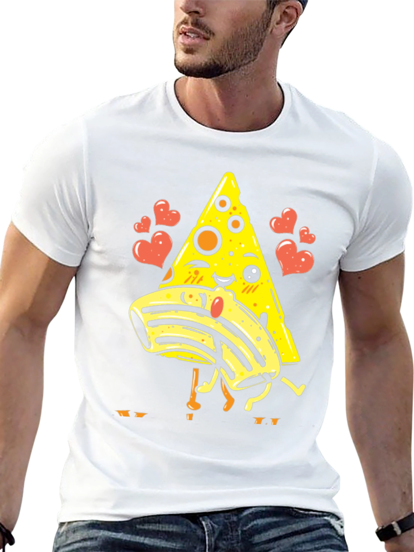 Black Pizza and Pasta Lovers T-Shirt view 13