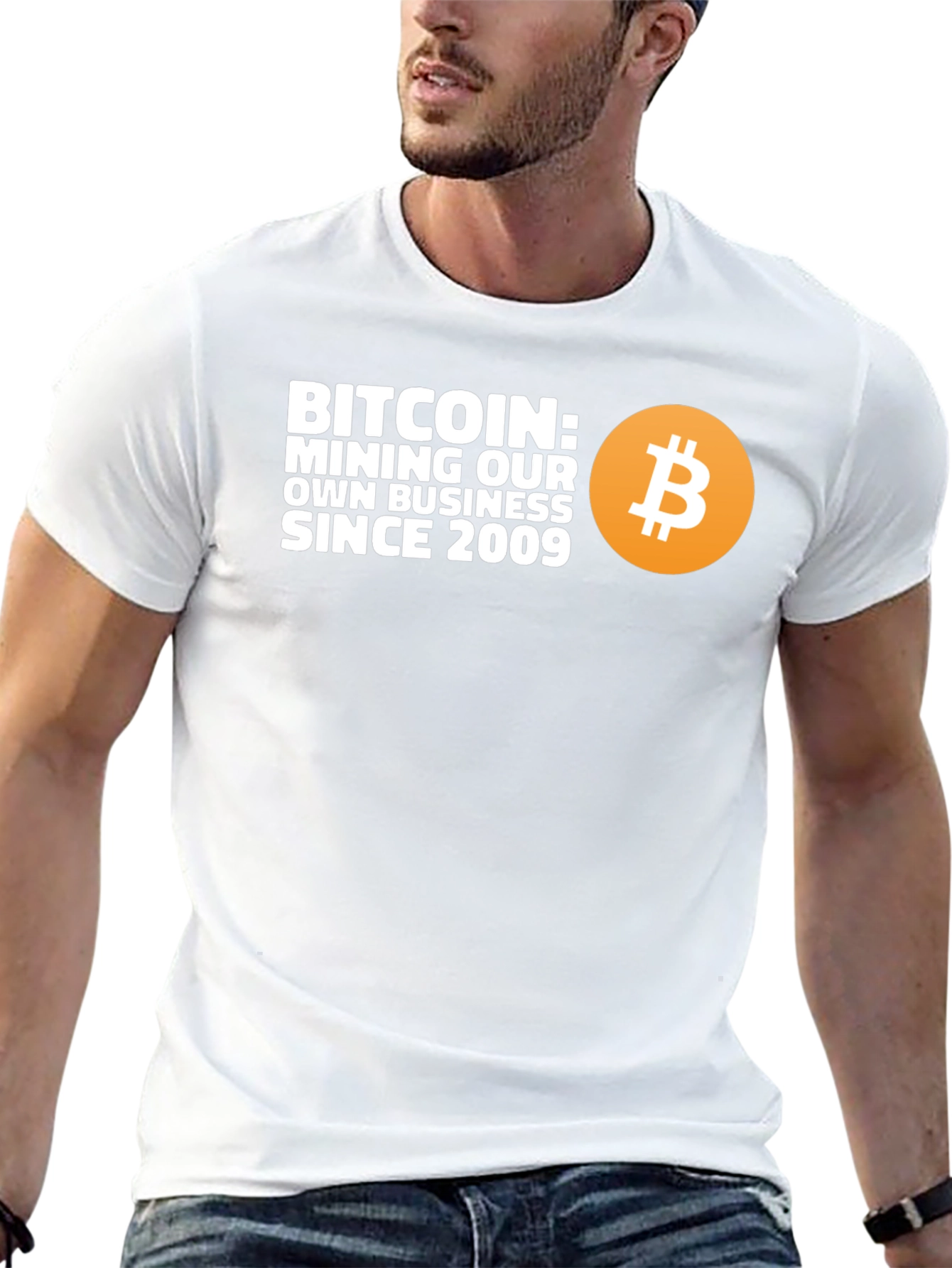 Black Bitcoin Mining Business T-Shirt Since 2009 view 13