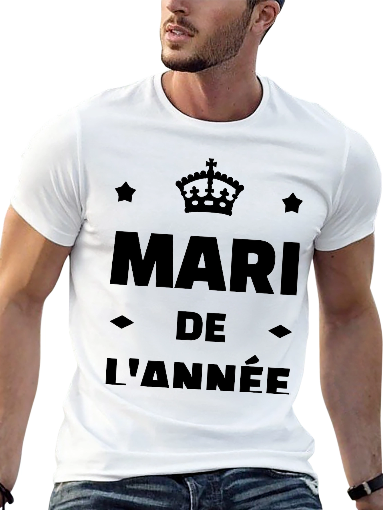 Black Mari de l'Année Black Graphic Tee view 13