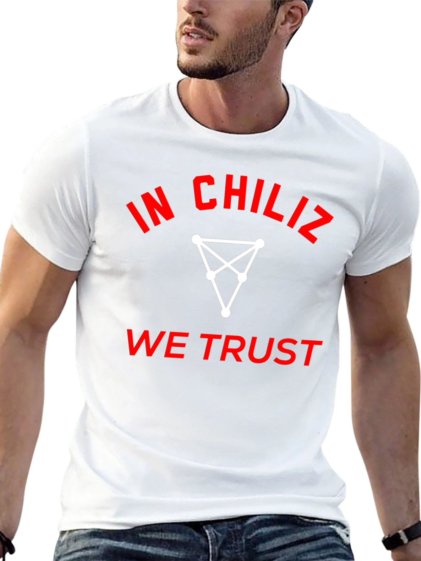 Black In Chiliz We Trust Graphic T-Shirt view 13