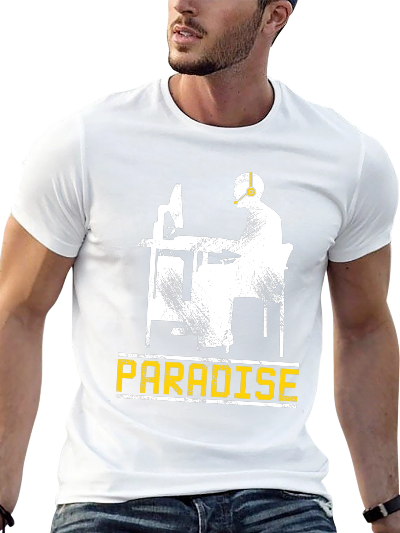 Black Gamer Paradise T-Shirt view 13