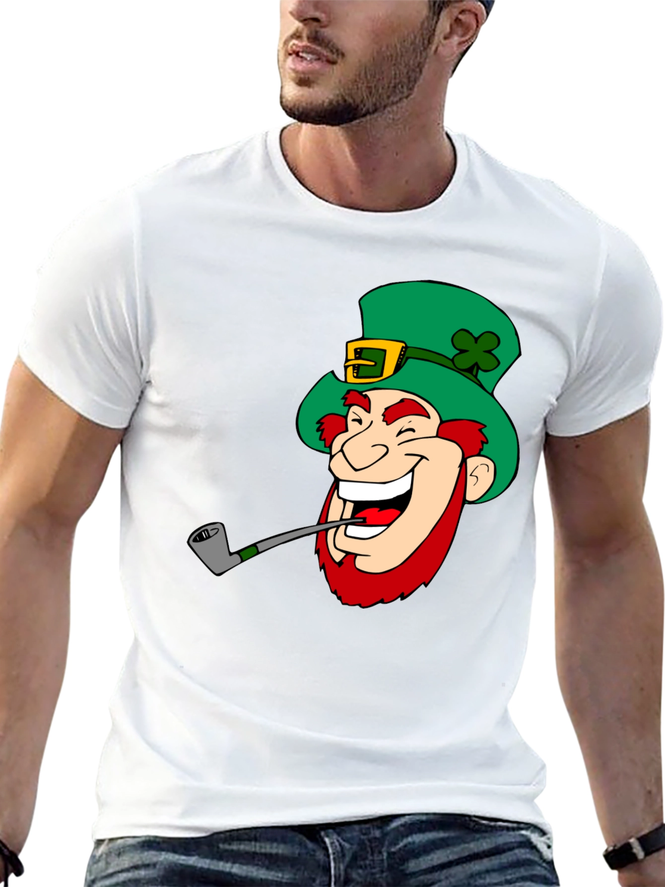 Lucky Leprechaun Graphic T-Shirt - St. Patrick's Day - 13