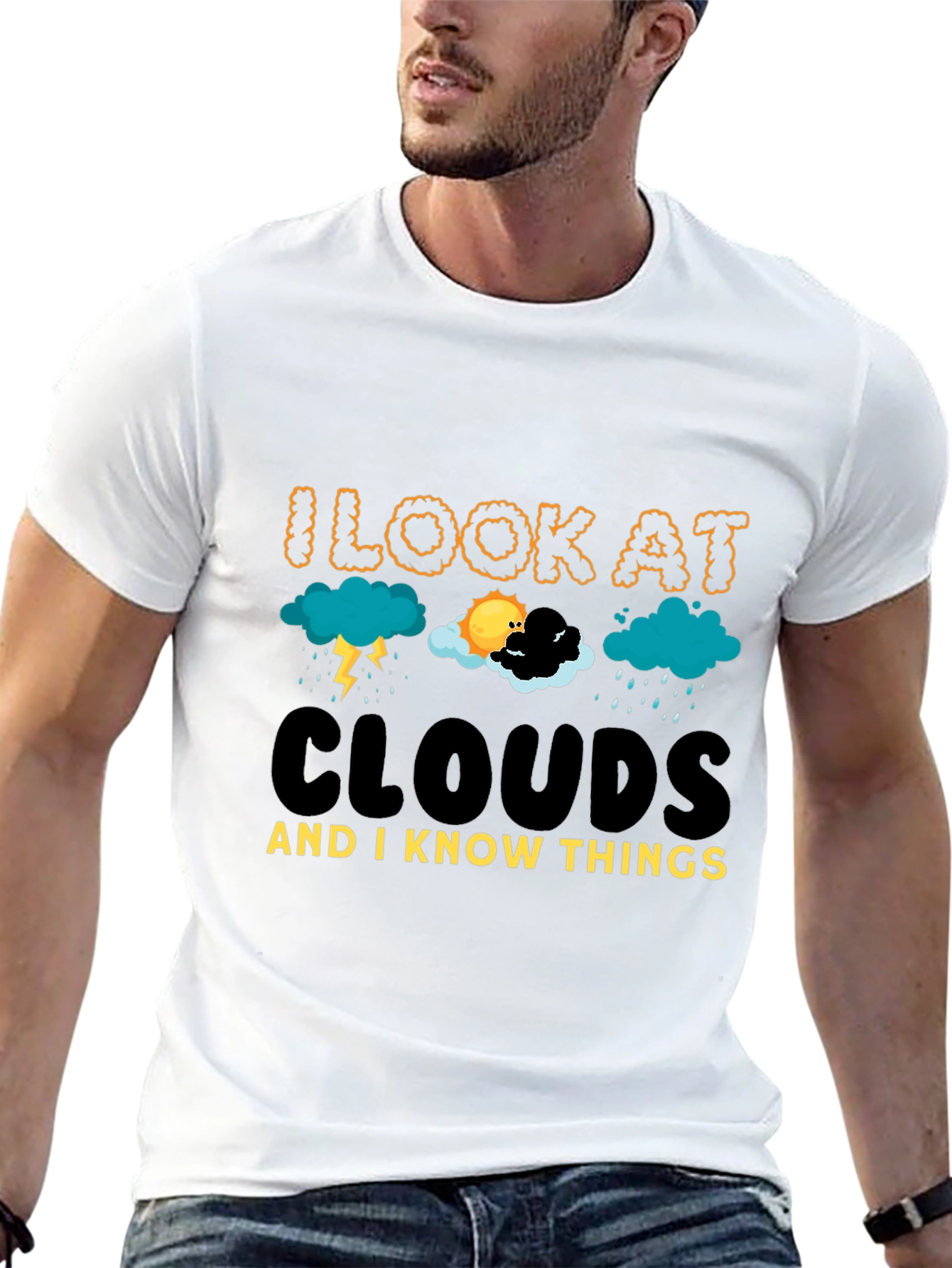 Black Cloud Expert Black T-Shirt view 13