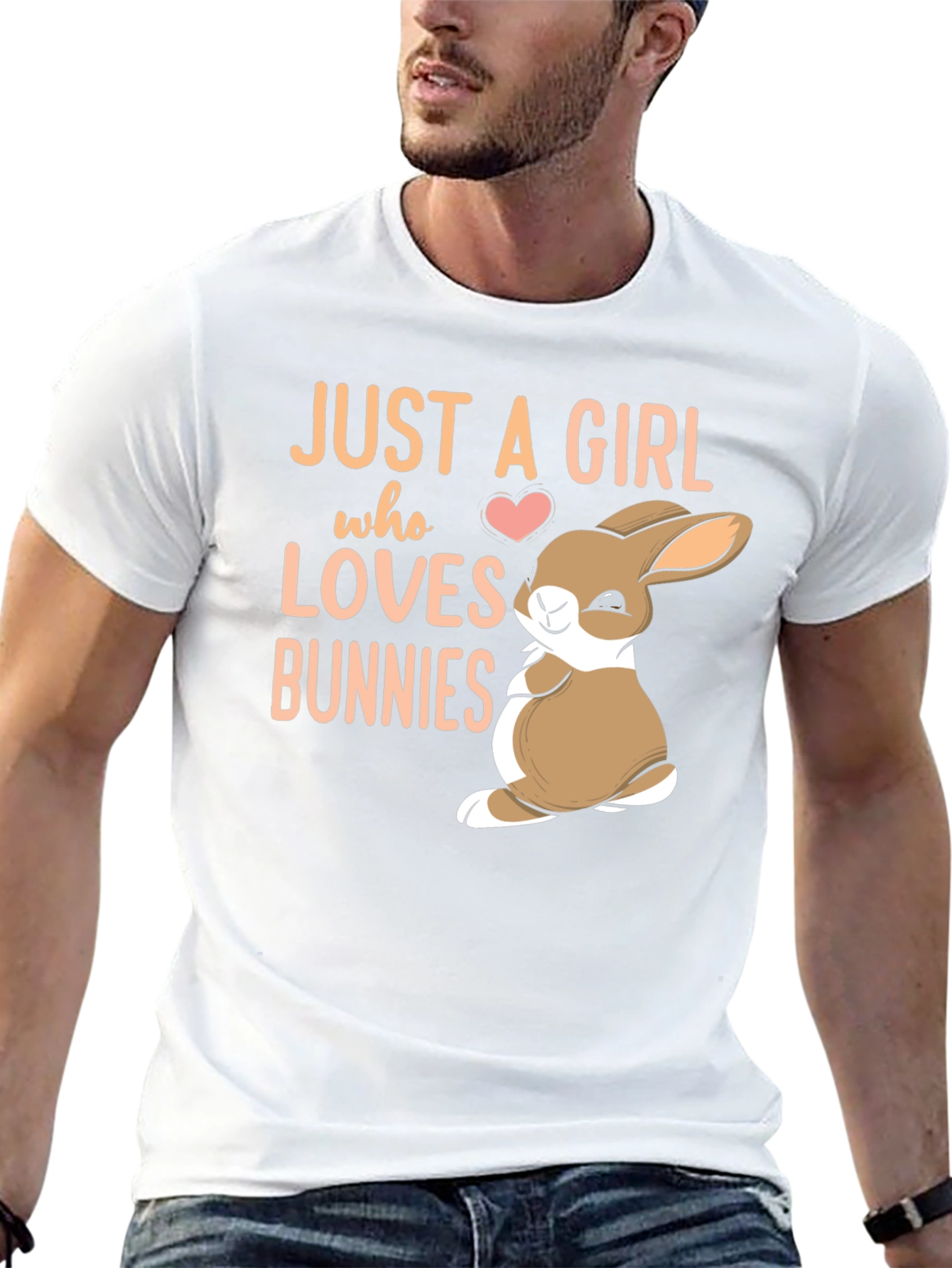 Just a Girl Who Loves Bunnies T-Shirt - 13