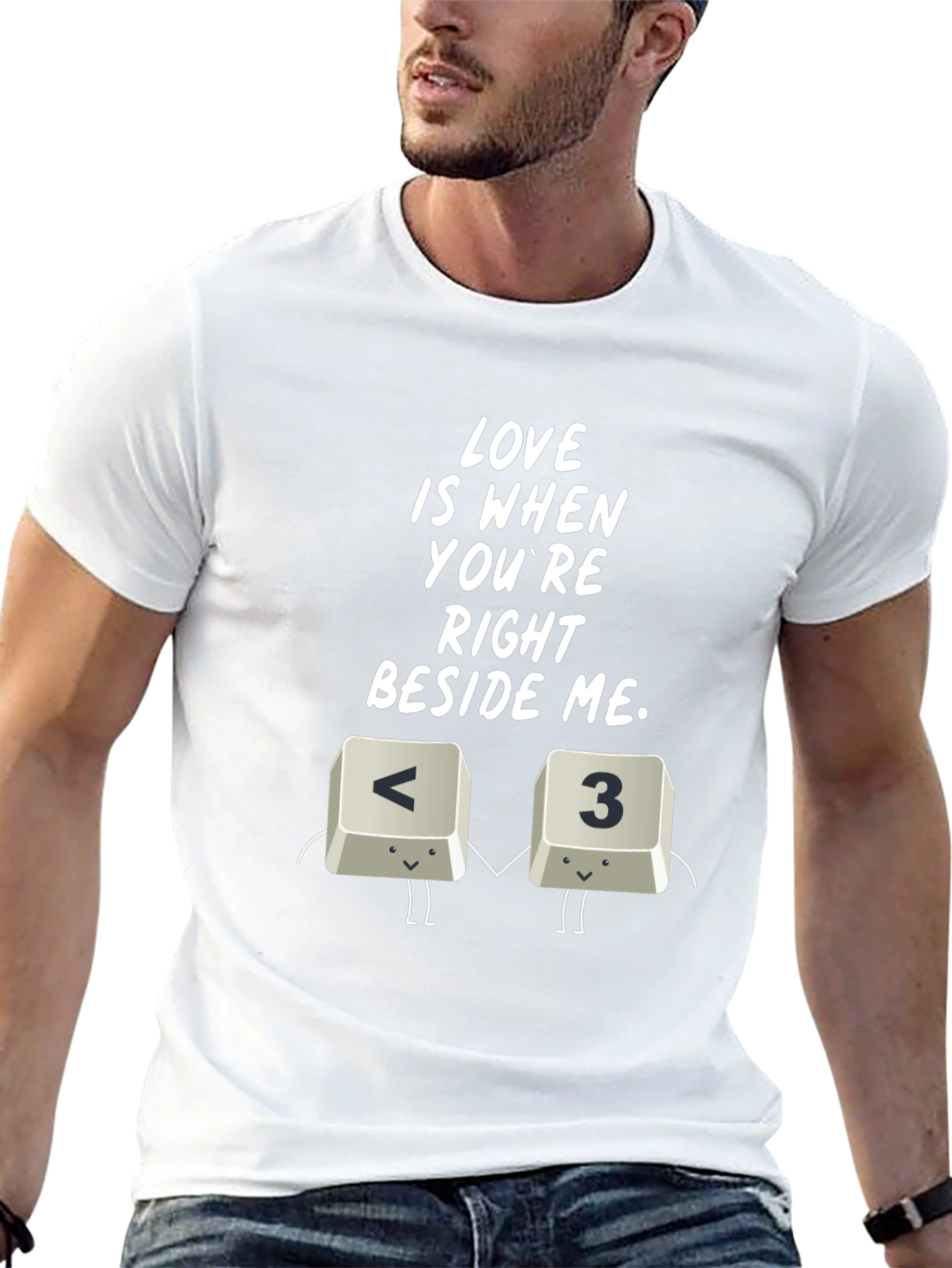 Black Love Is When You're Right Beside Me T-Shirt view 13