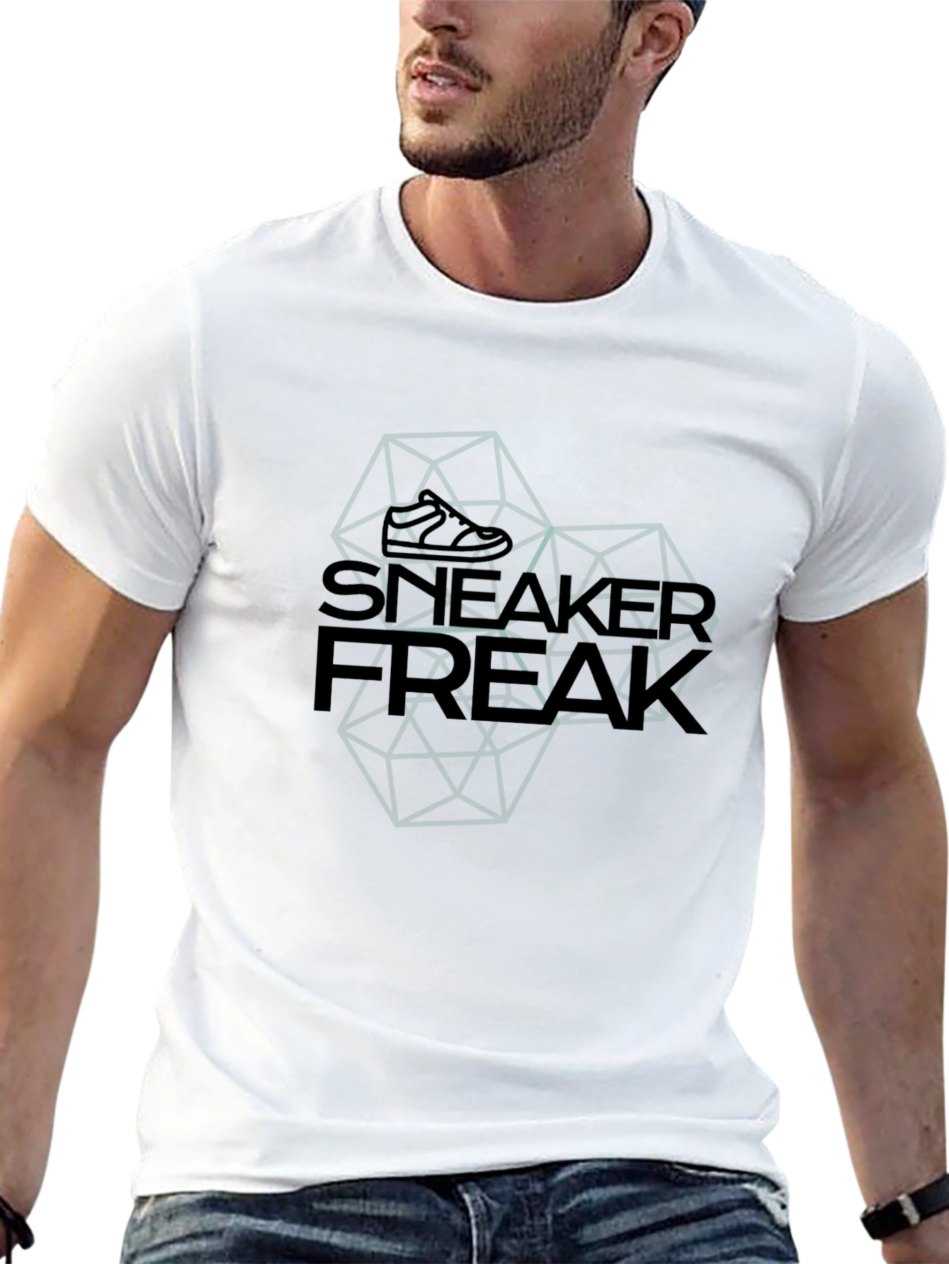 Sneaker Freak Graphic Tee - Black Cotton T-Shirt - 13