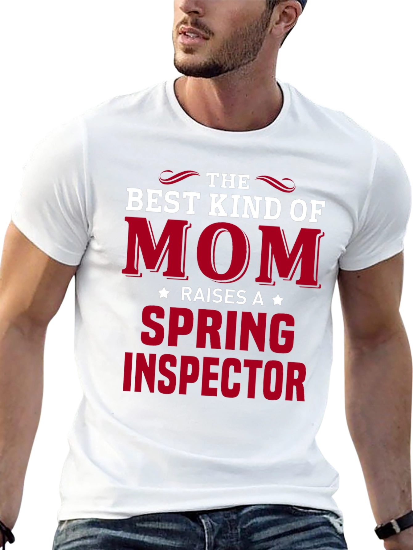Black Best Kind of Mom T-Shirt for Spring Inspector! view 13