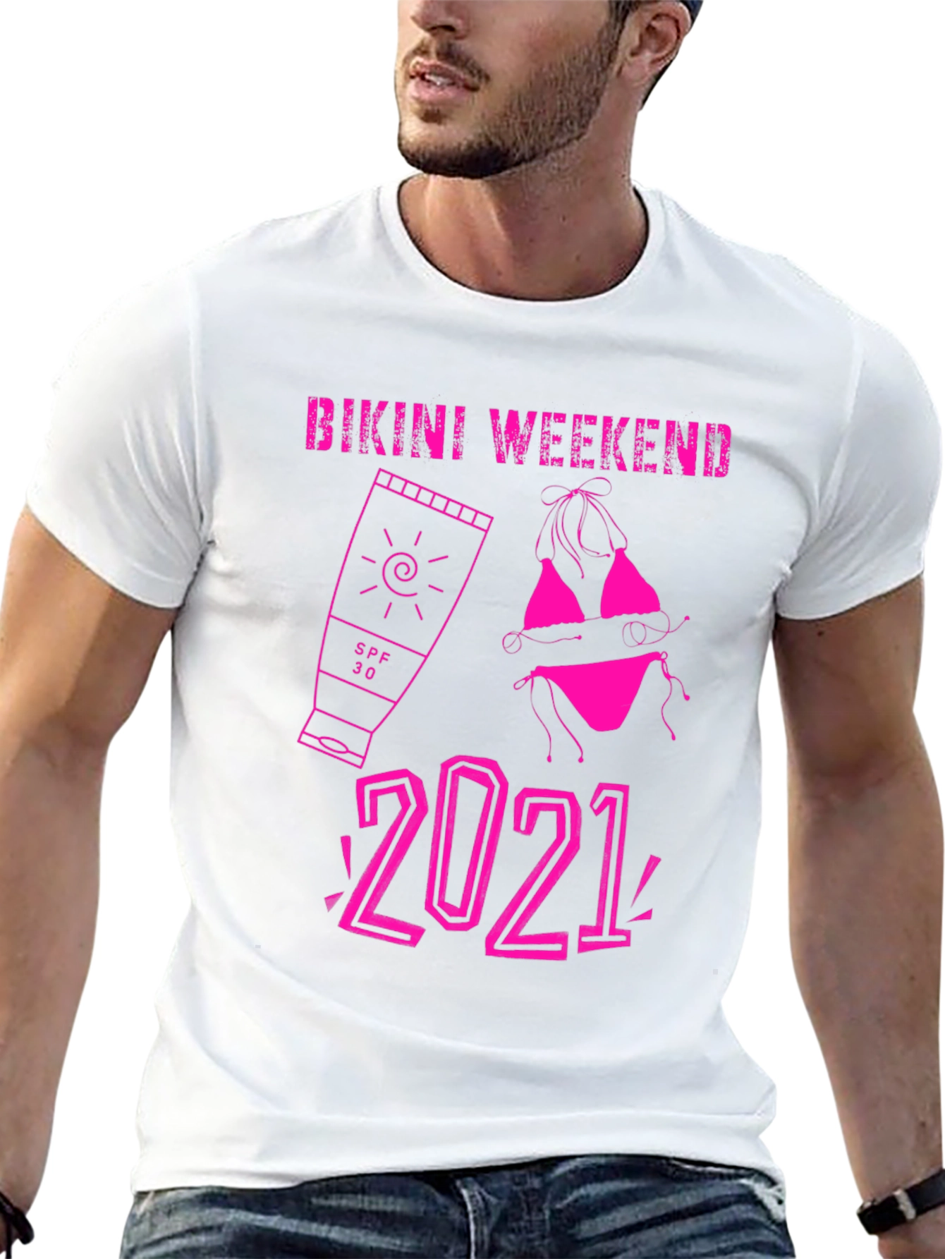 Black Bikini Weekend 2021 T-Shirt view 13