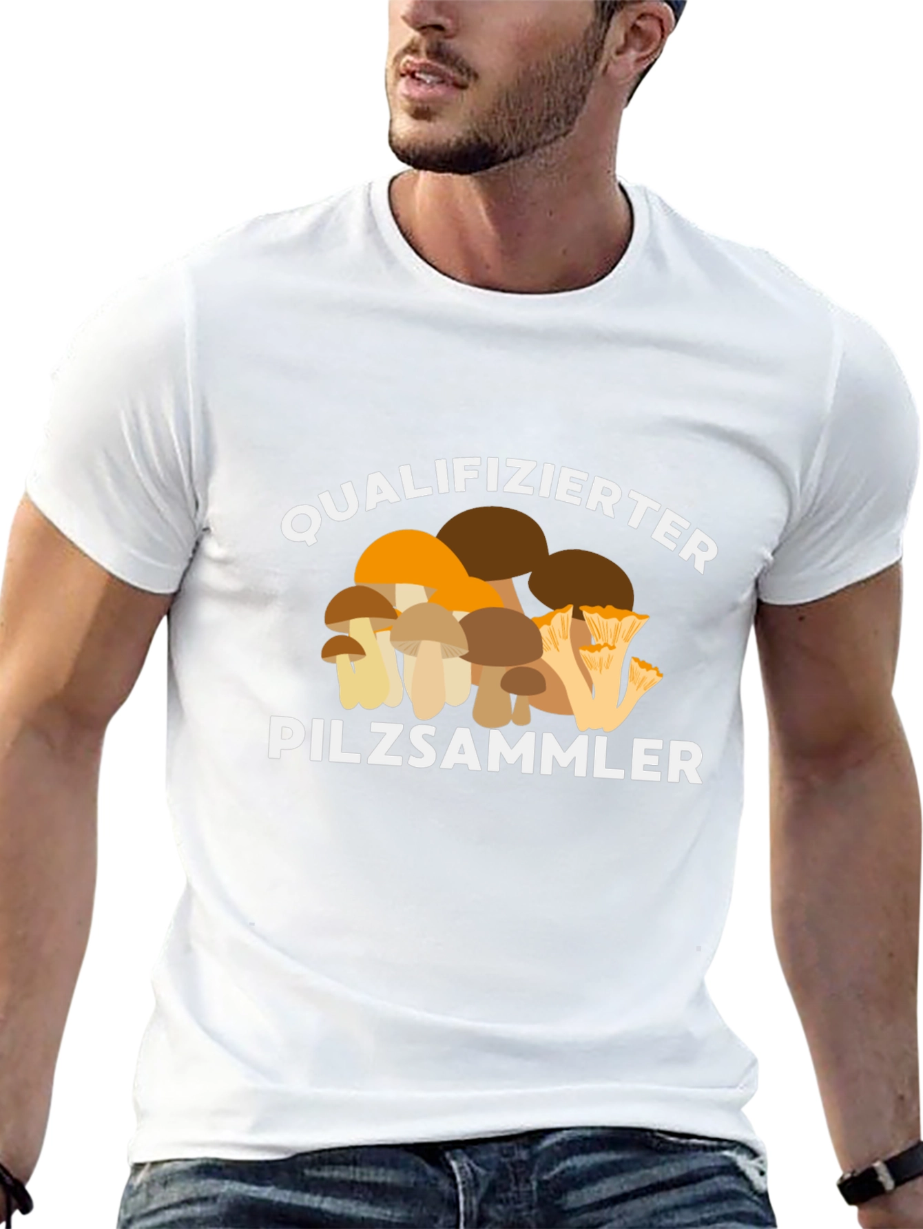Qualified Mushroom Hunter Graphic Tee - 13