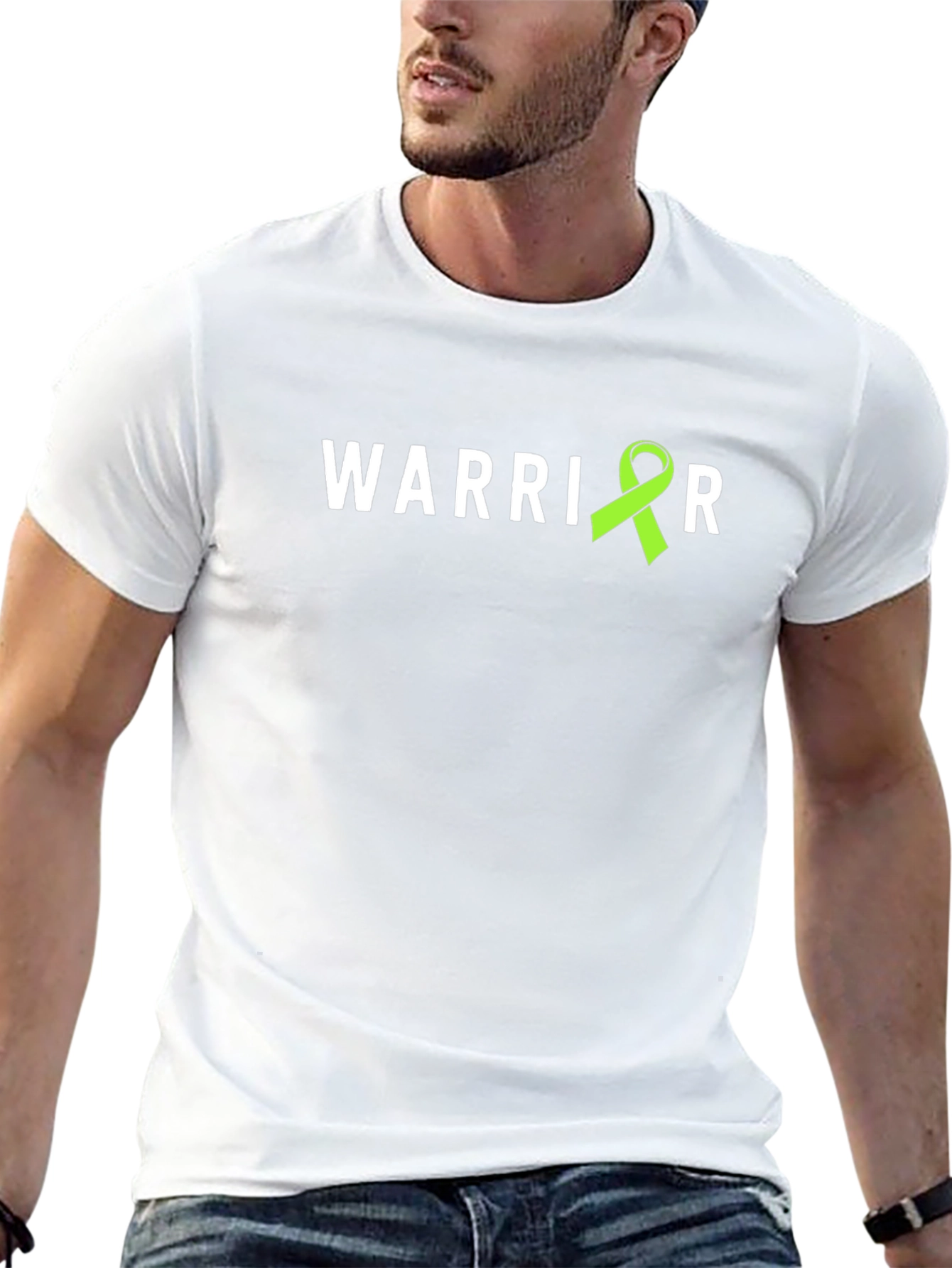 Black Warrior Awareness Ribbon Graphic Tee view 13