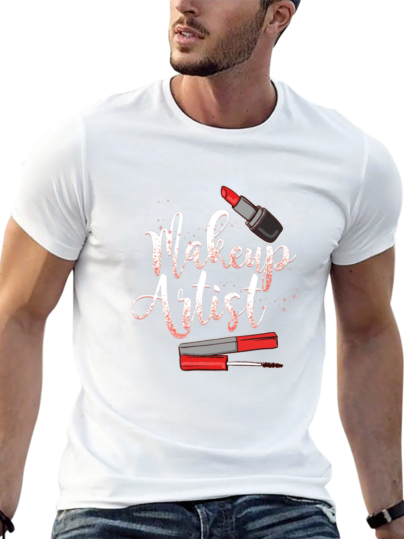 Makeup Artist T-Shirt: Stylish Graphic Tee for Beauty Pros - 13