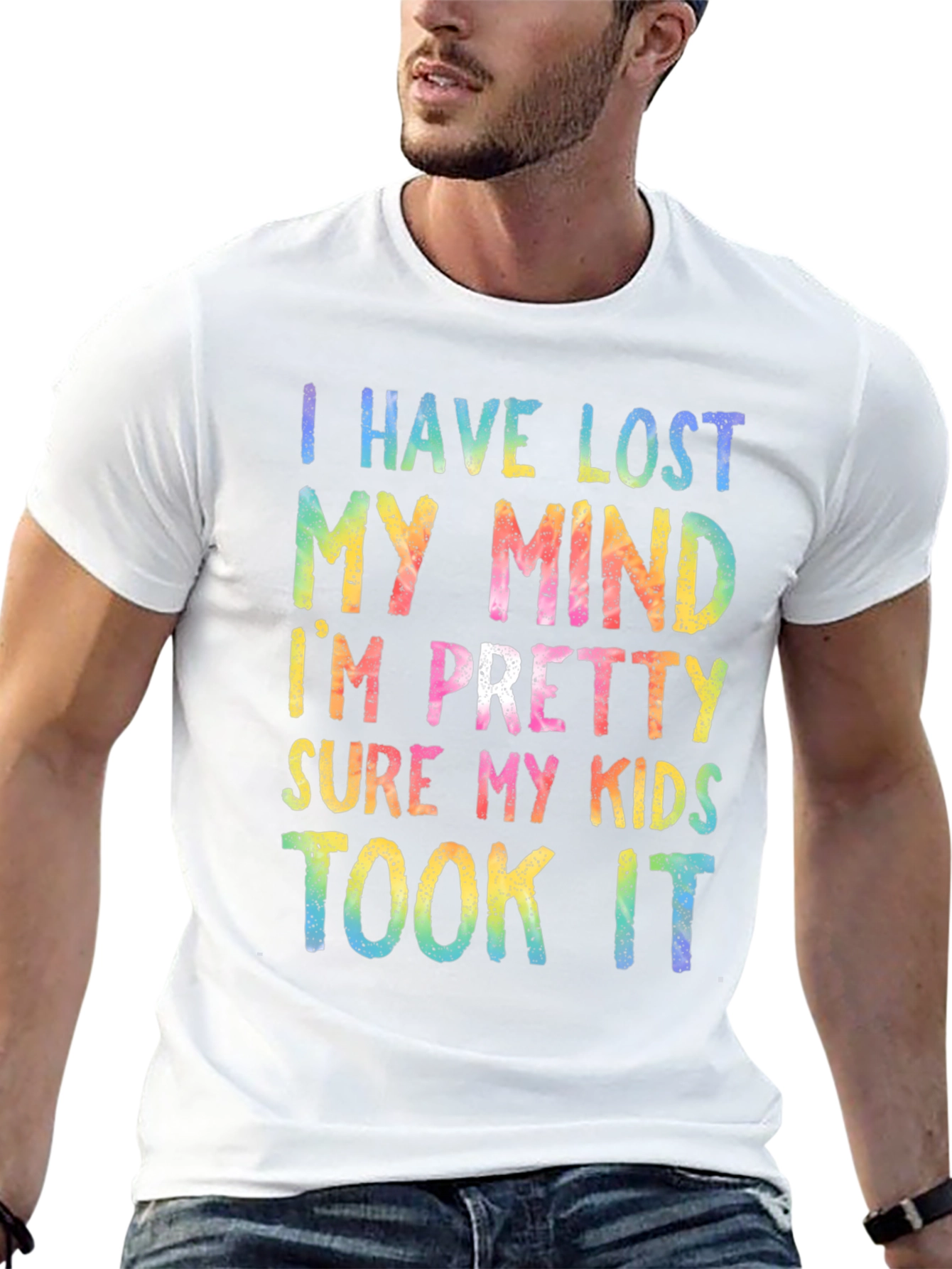 Black Lost My Mind Kids T-Shirt view 13