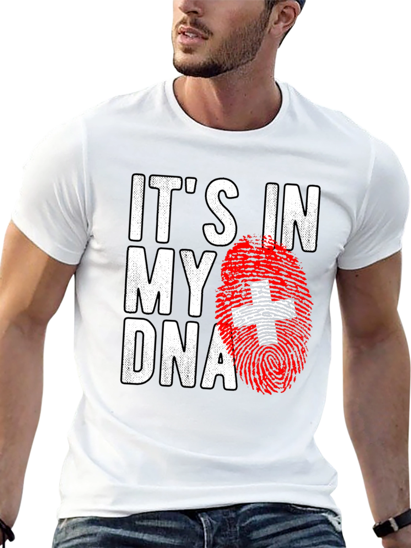 Black It's in My DNA Graphic T-Shirt view 13