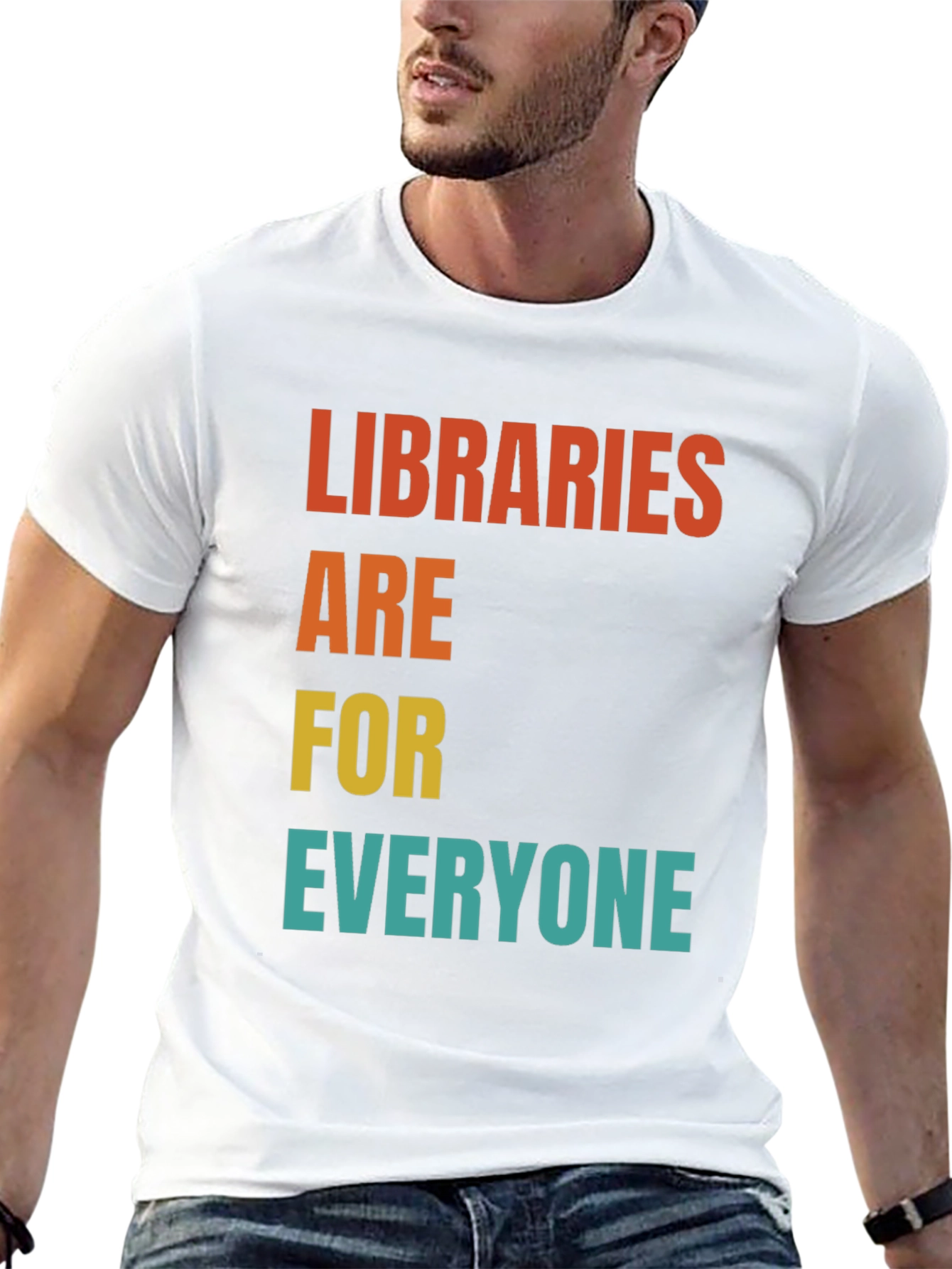 Black Libraries Are For Everyone T-Shirt view 13