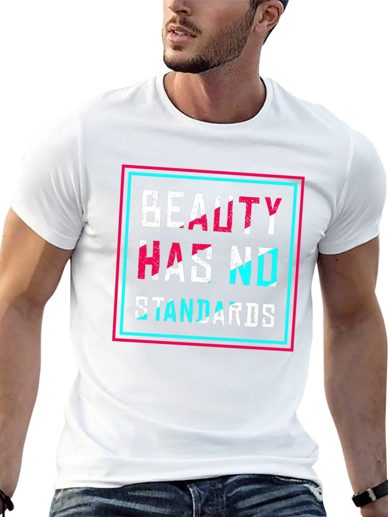 Black Beauty Has No Standards Graphic Tee - Black view 13