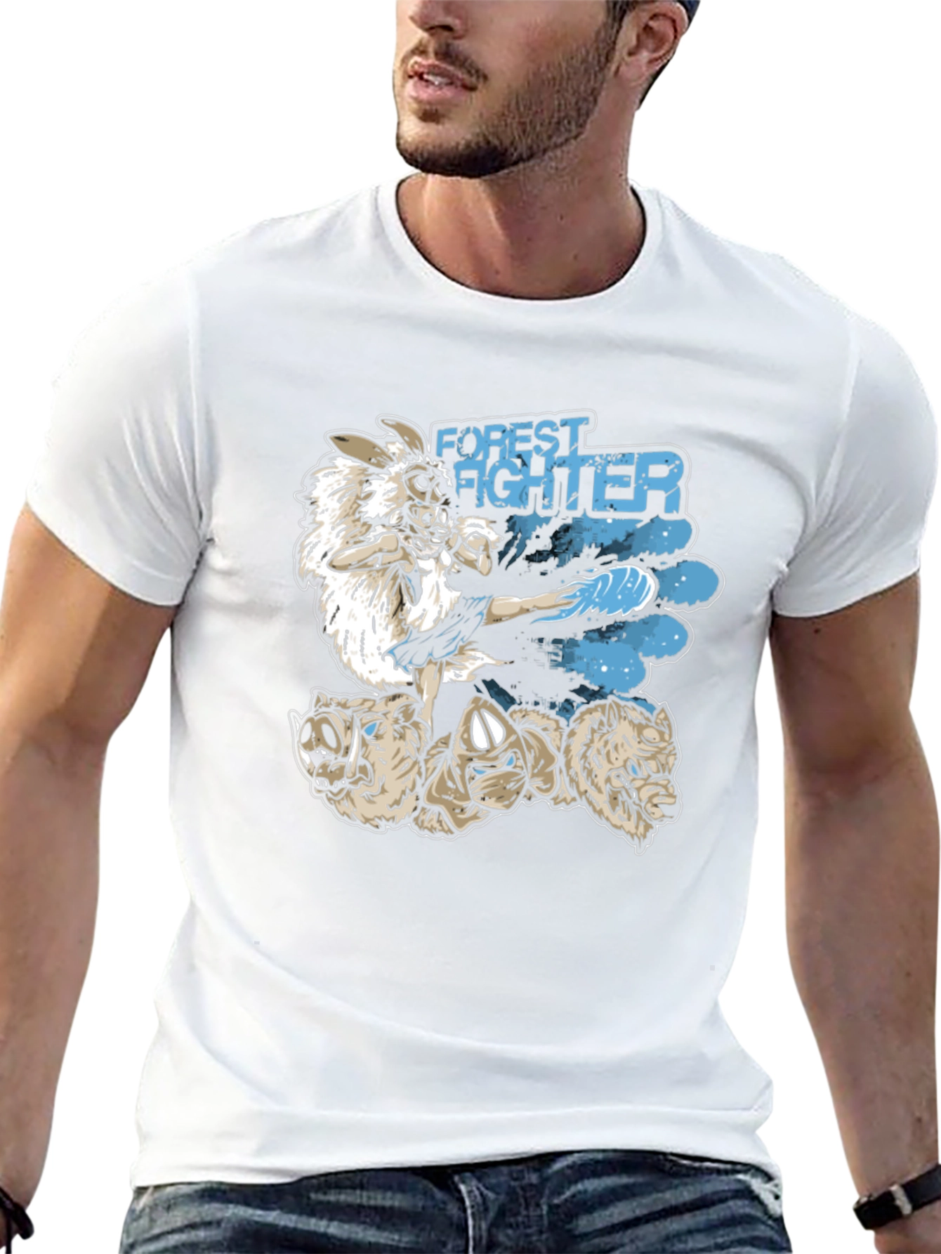 Black Forest Fighter Graphic Tee view 13