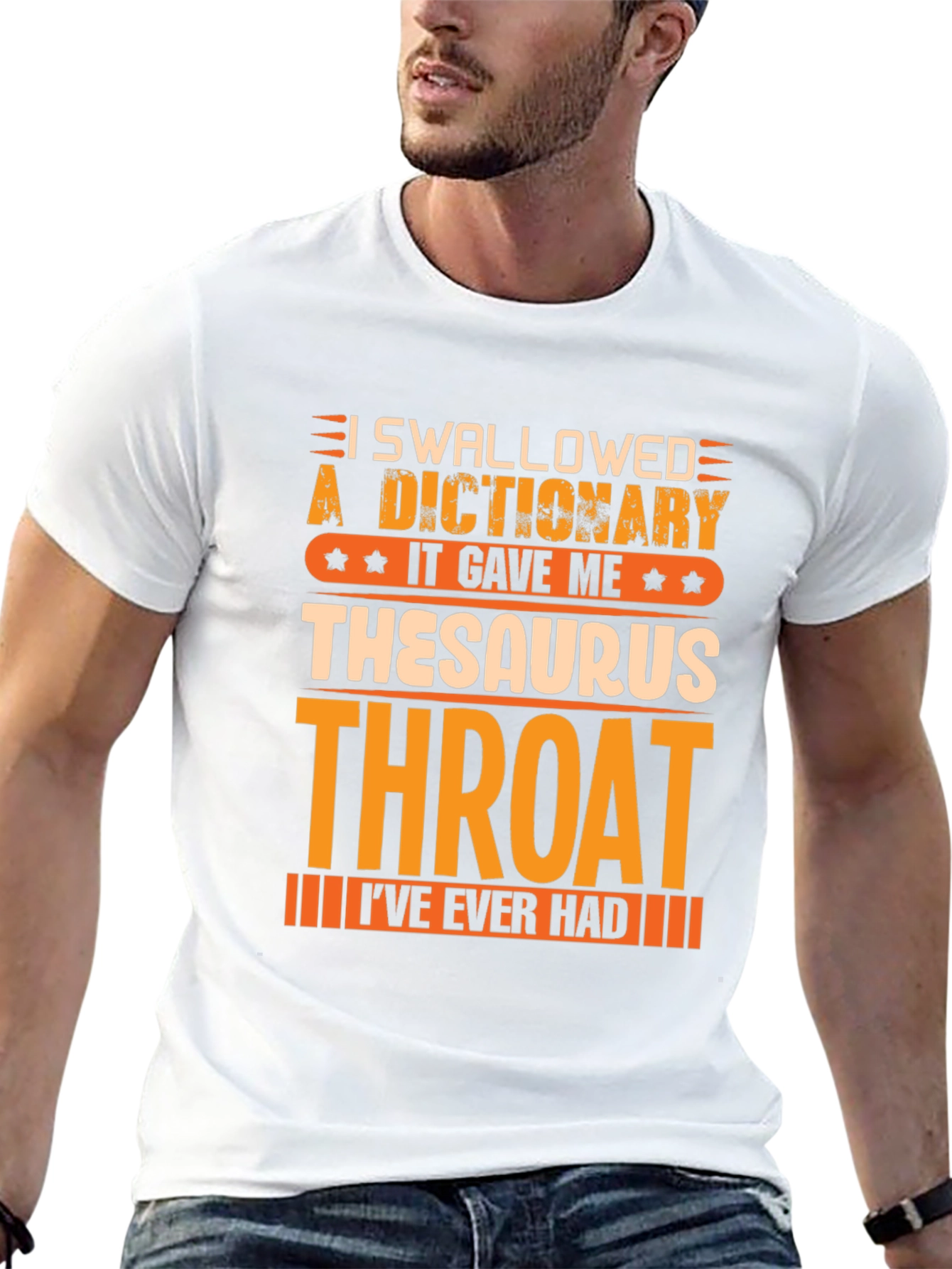 Black Thesaurus Throat T-Shirt view 13