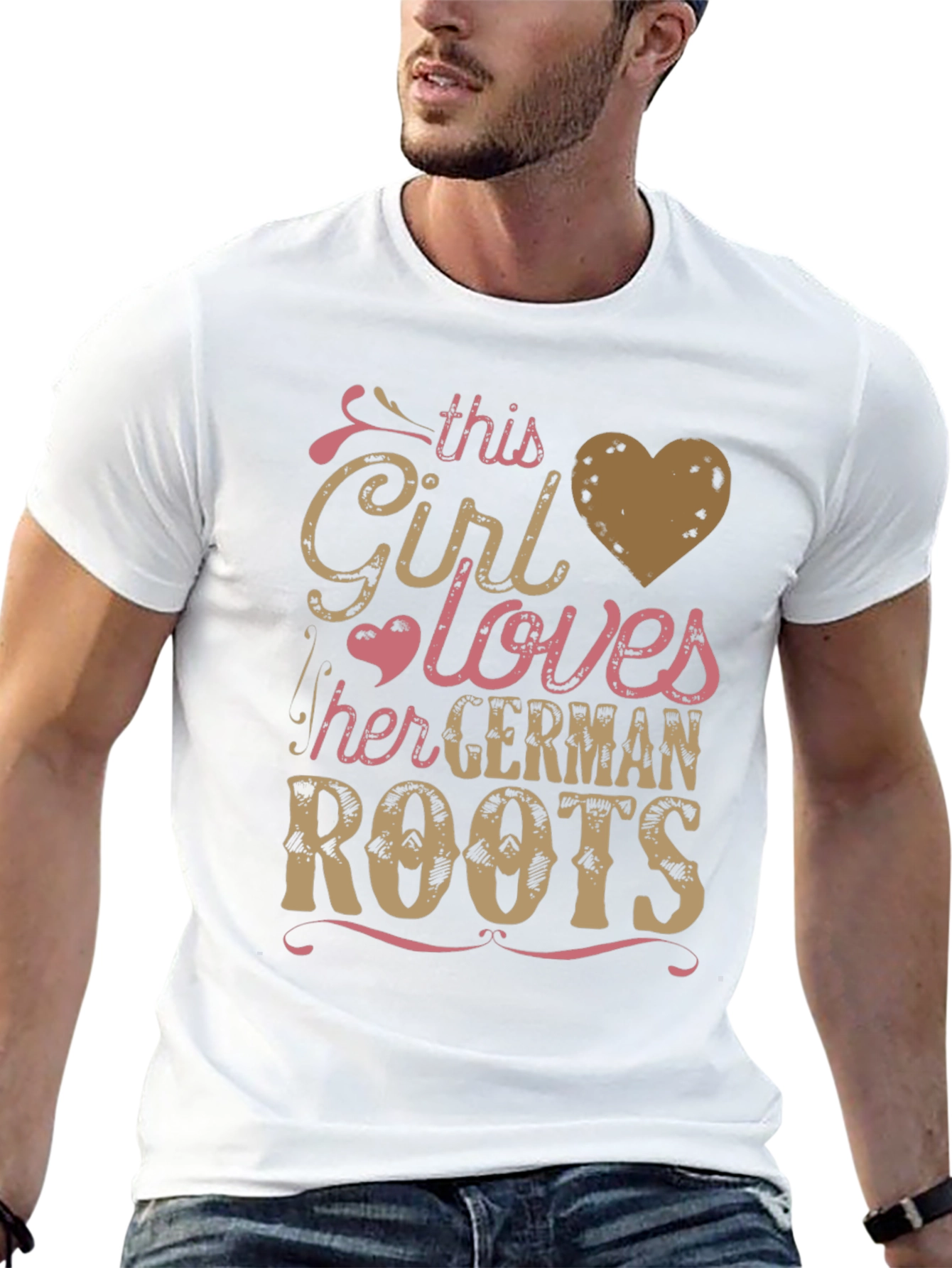 German Roots Girl's T-Shirt - Black - 13