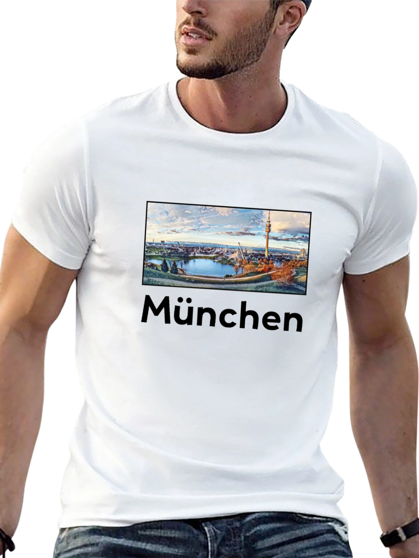 Munich Cityscape T-Shirt - 13