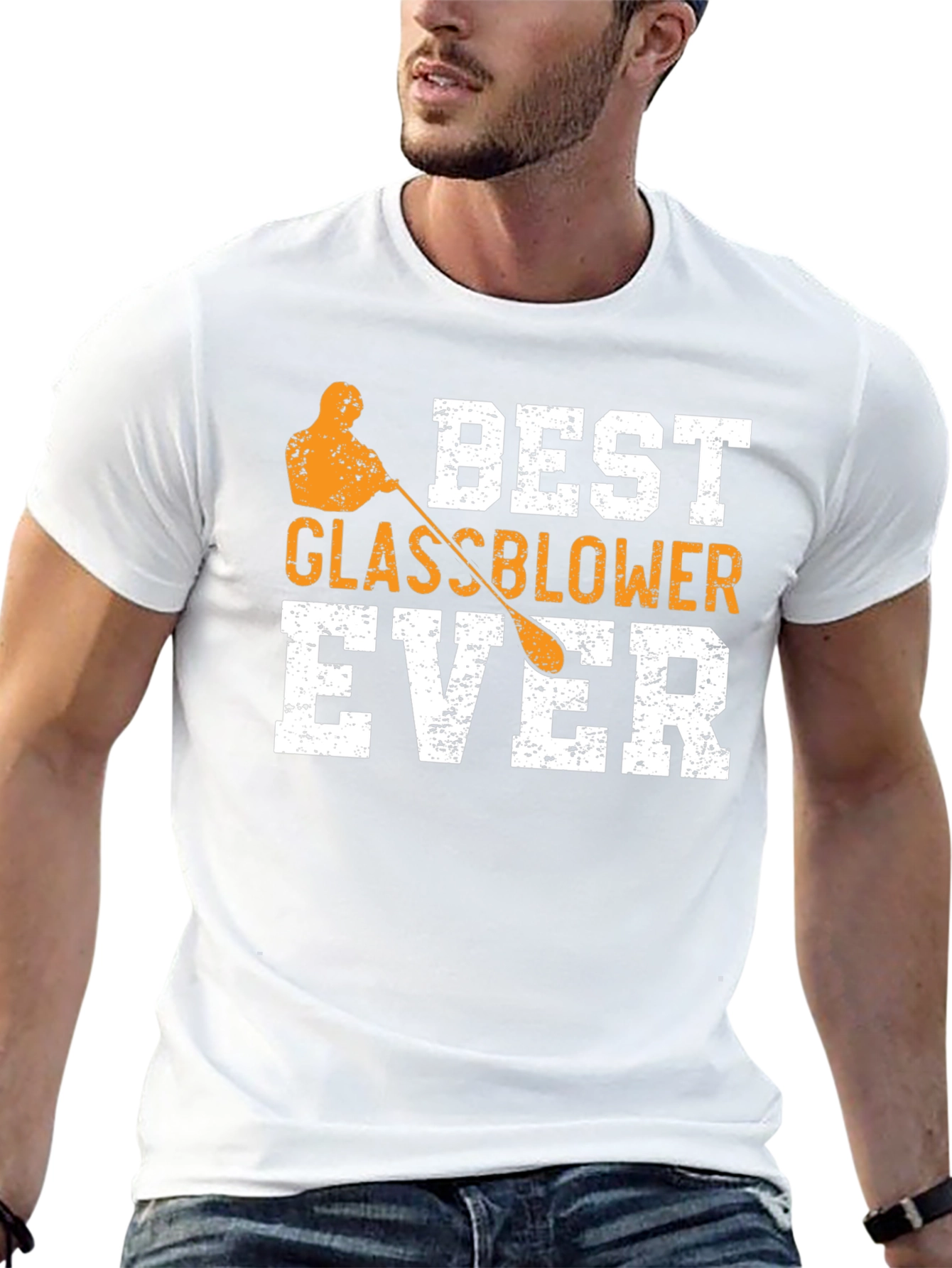 Black Best Glassblower Ever T-Shirt view 13