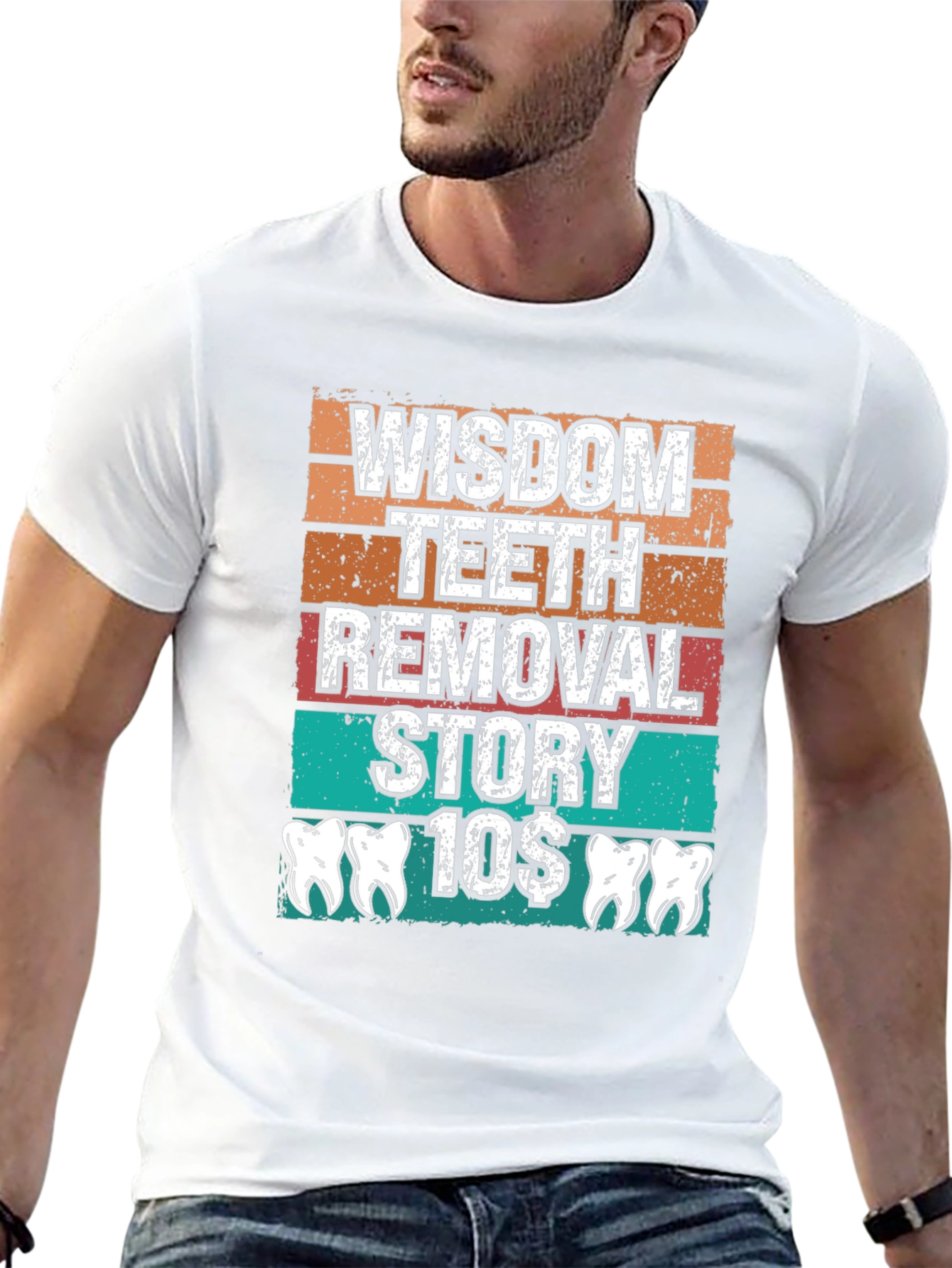 Black Wisdom Teeth Removal Story T-Shirt view 13