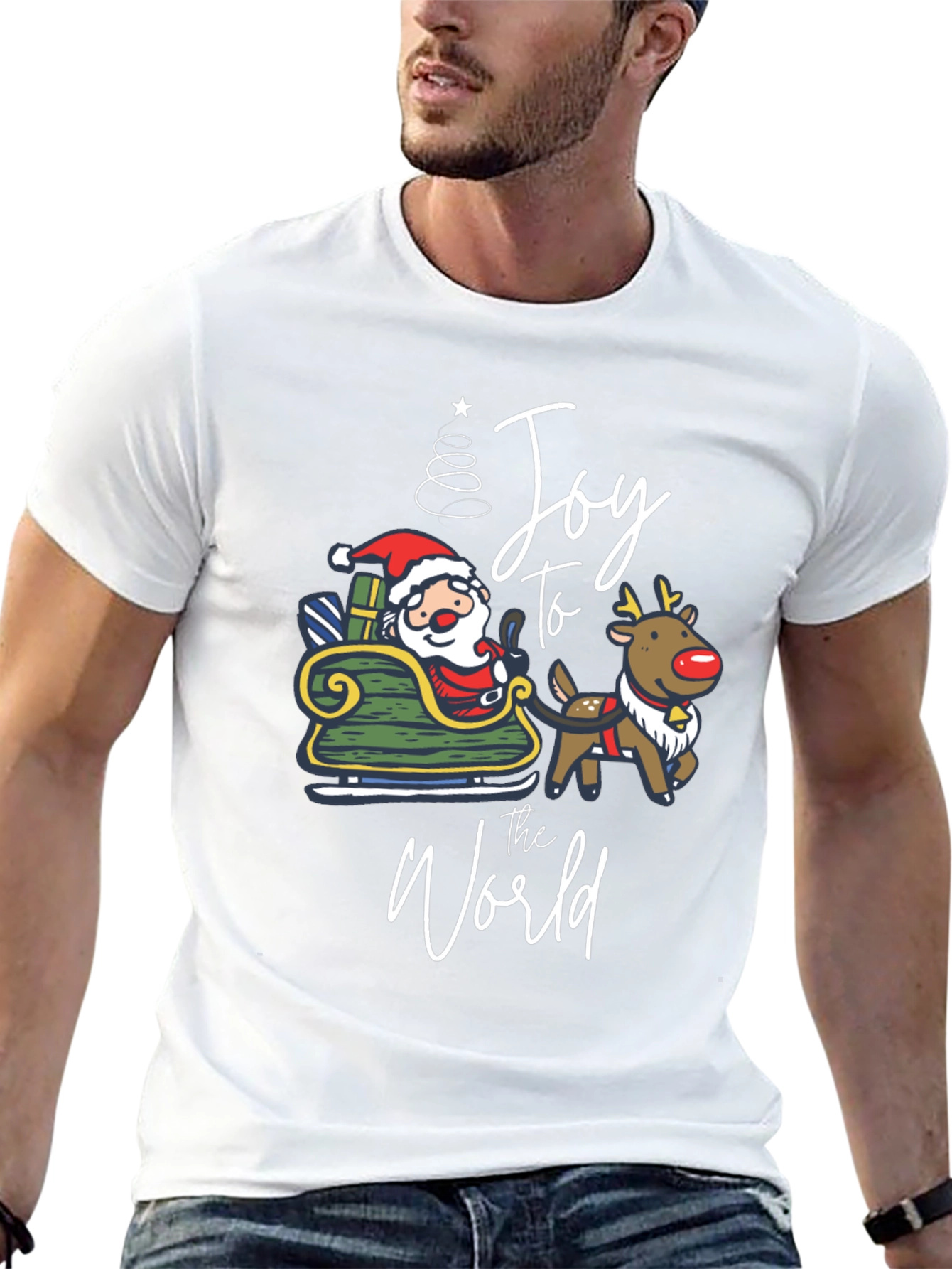 Joy To The World Christmas T-Shirt - 13